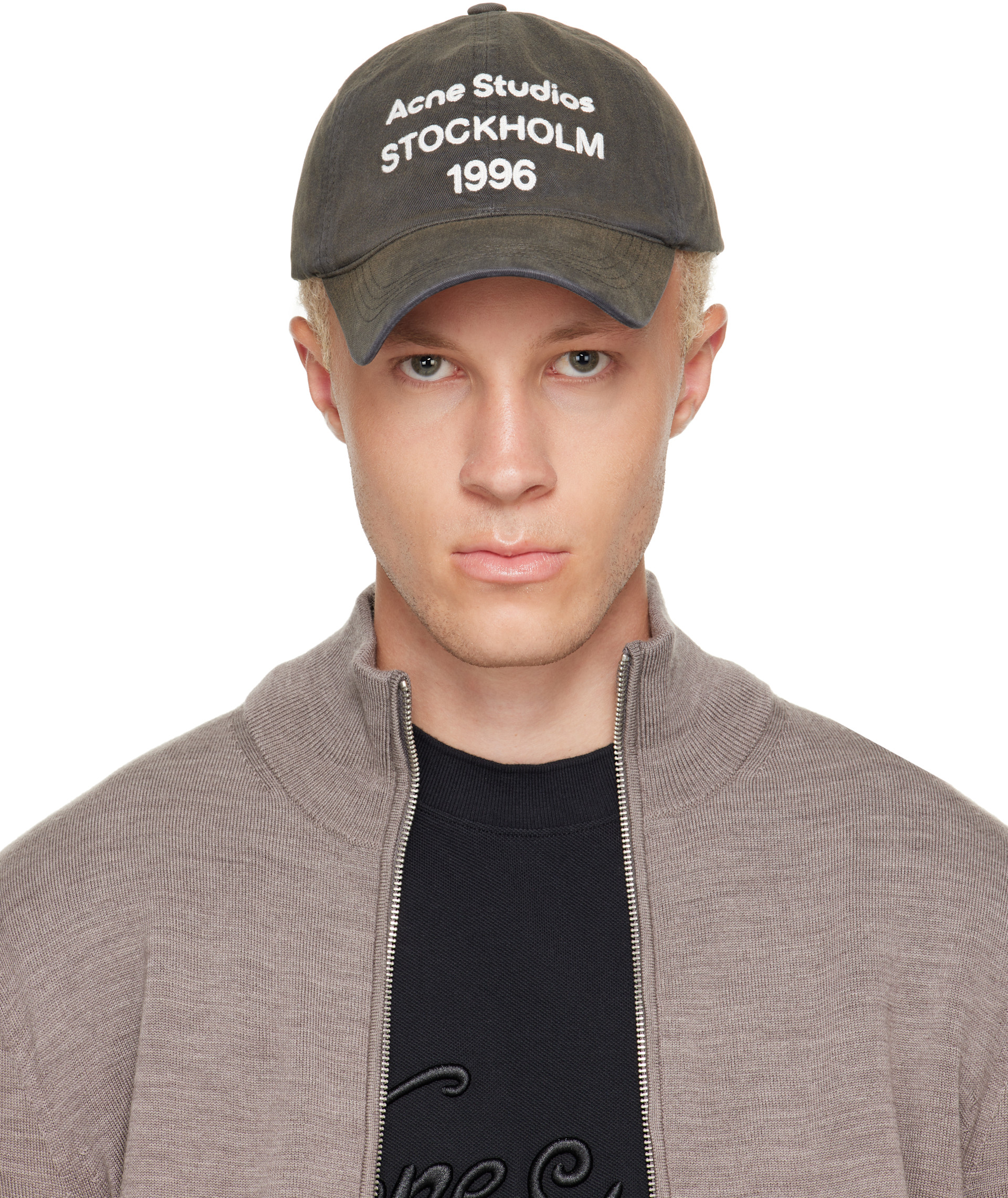Acne Studios - Black '1996' Logo Baseball Cap
