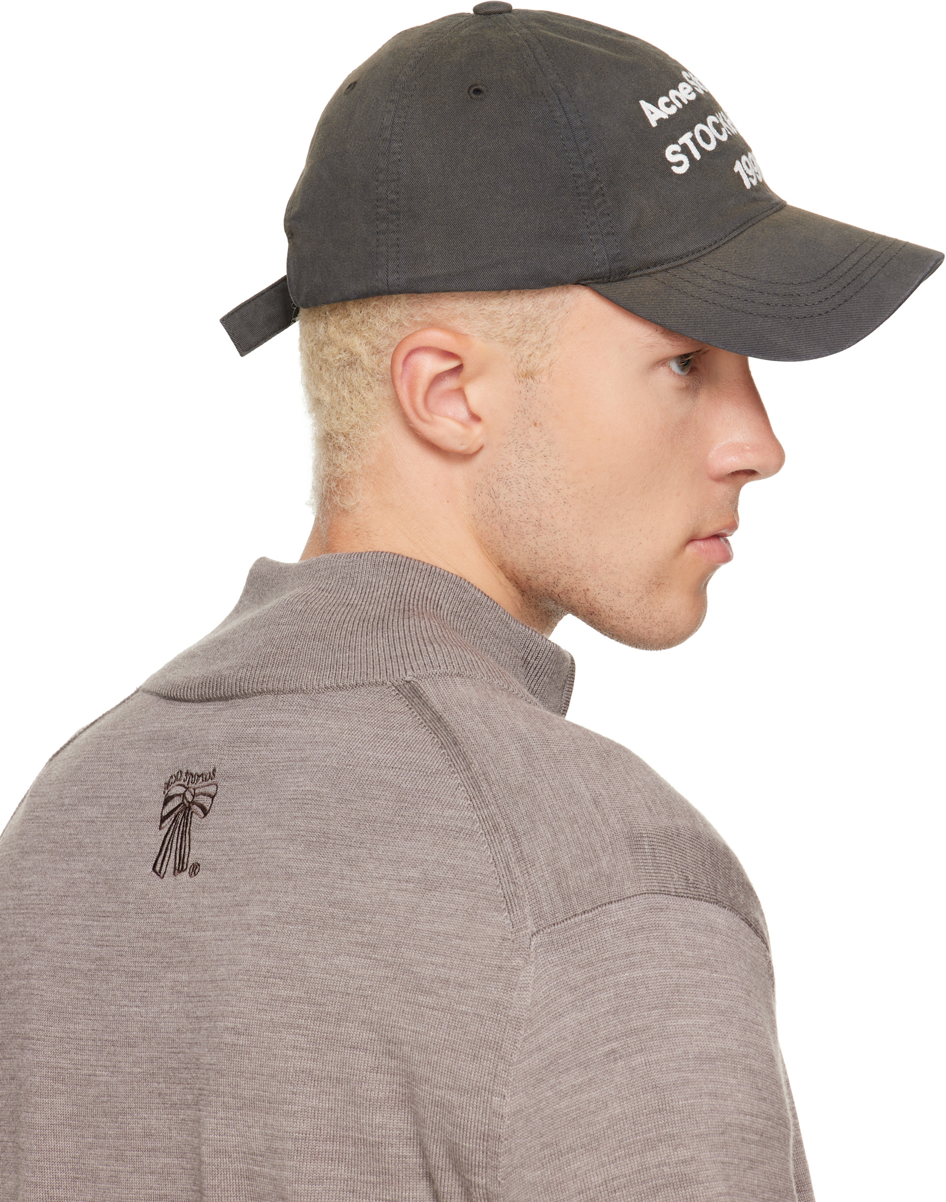 Acne Studios - Black '1996' Logo Baseball Cap