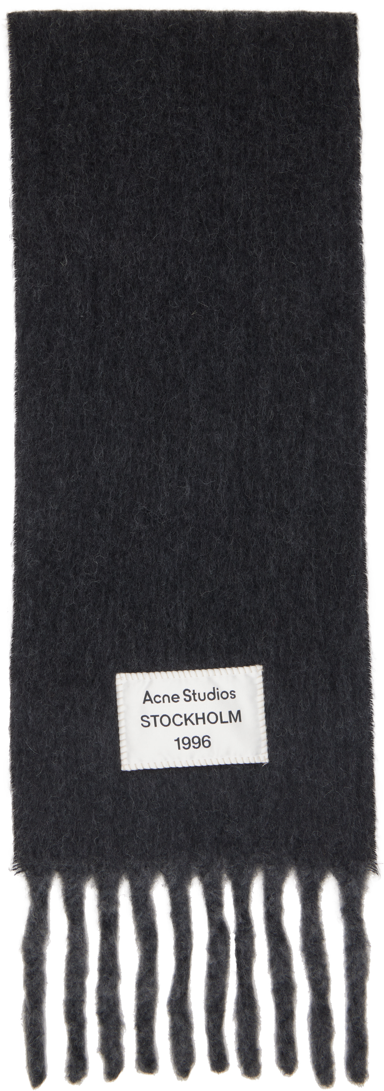 Acne Studios - Gray Bicolor Alpaca Scarf
