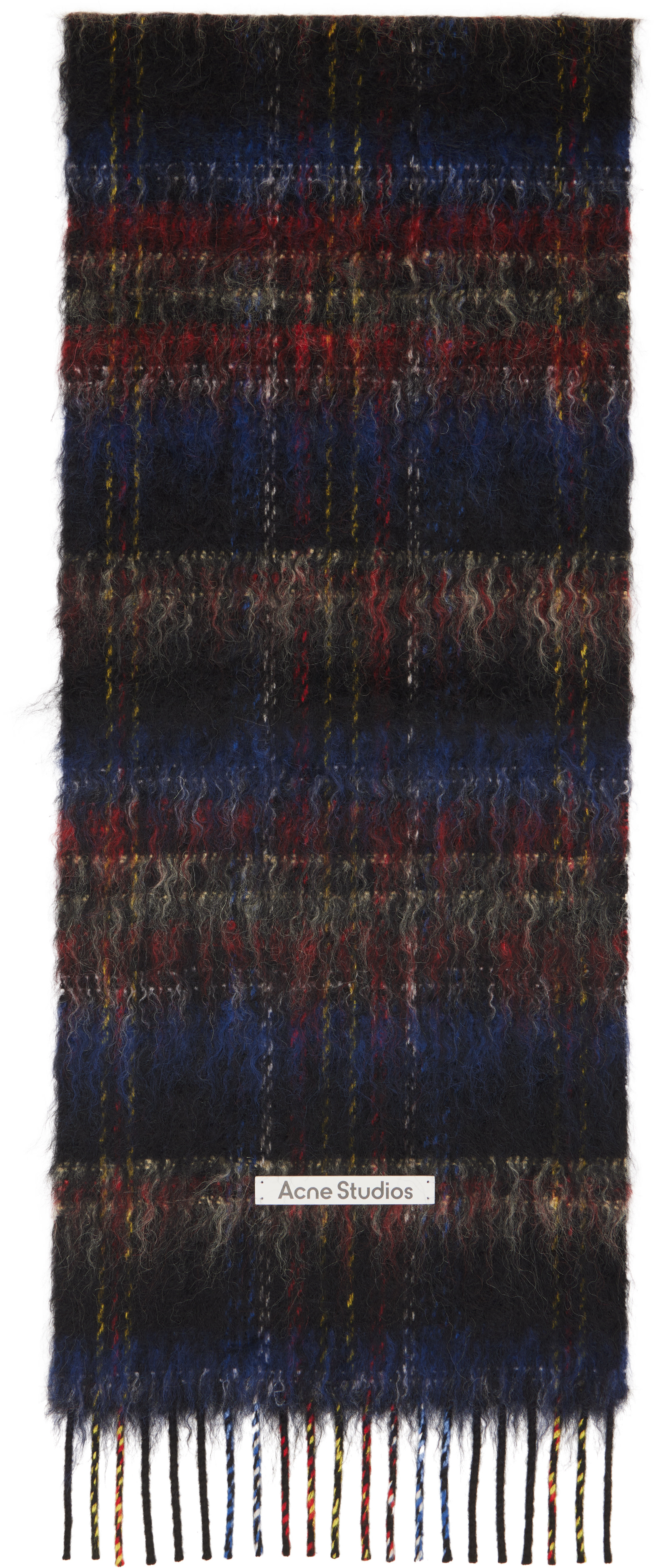 Acne Studios - Multicolor Fringed Mohair Scarf