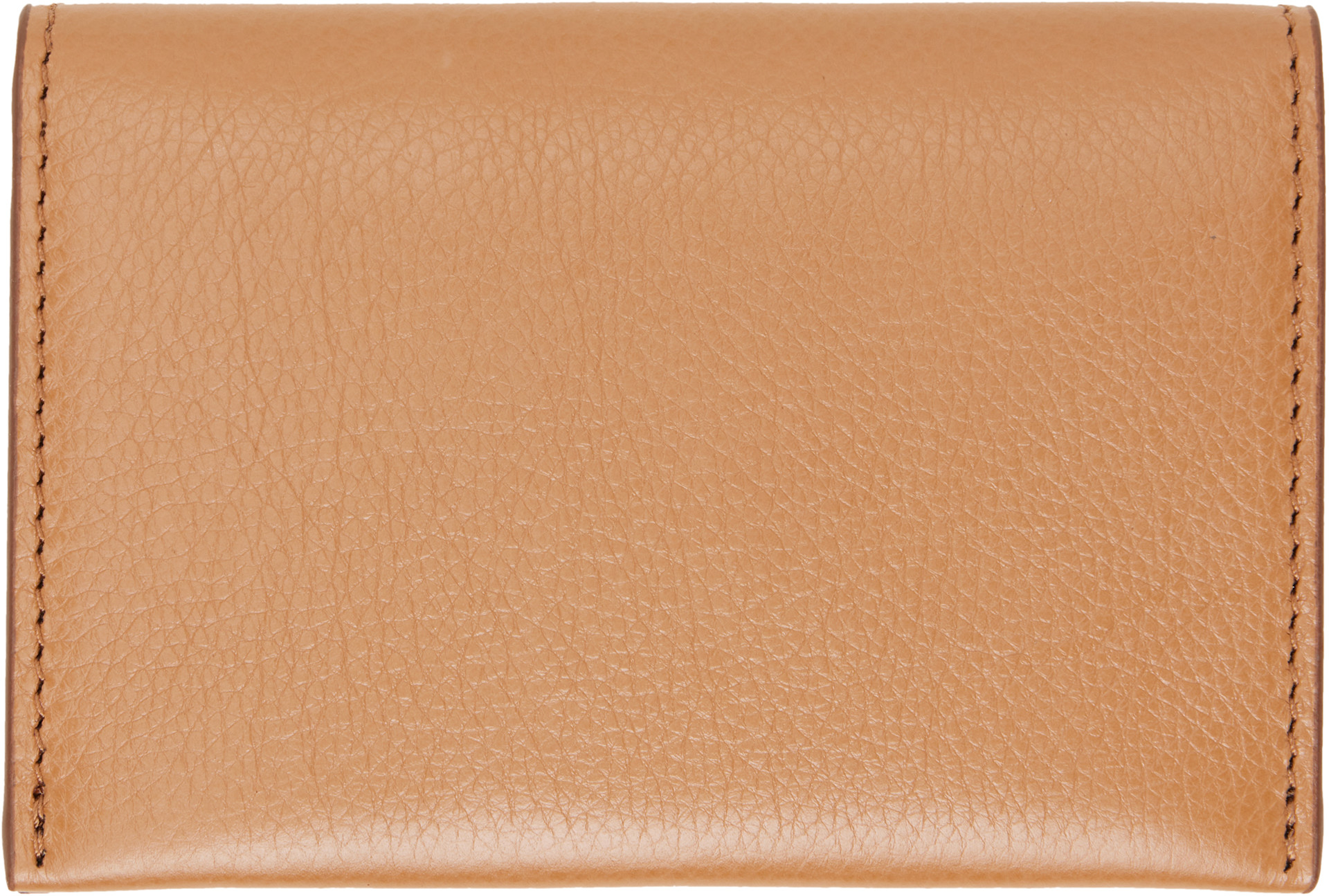 Acne Studios - Brown Folded Leather Wallet