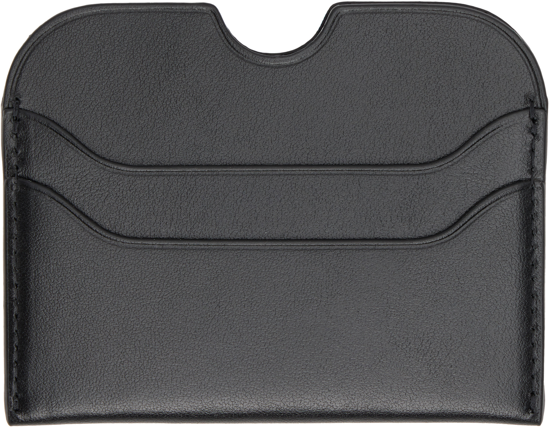 Acne Studios - Black Leather Card Holder