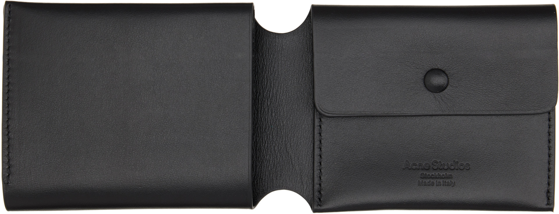Acne Studios - Black Folded Wallet