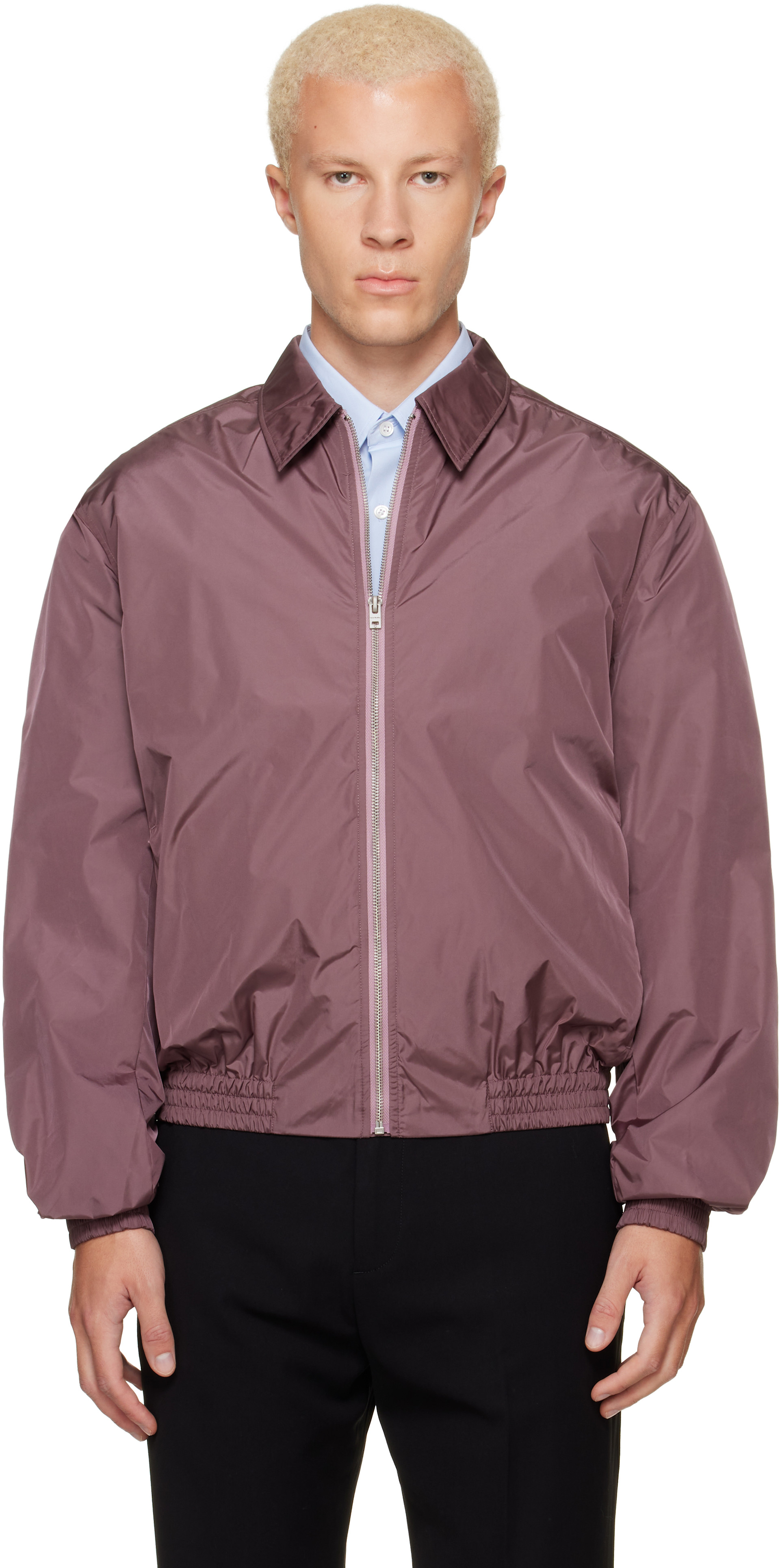 Acne Studios - Purple Lightweight Nylon Jacket