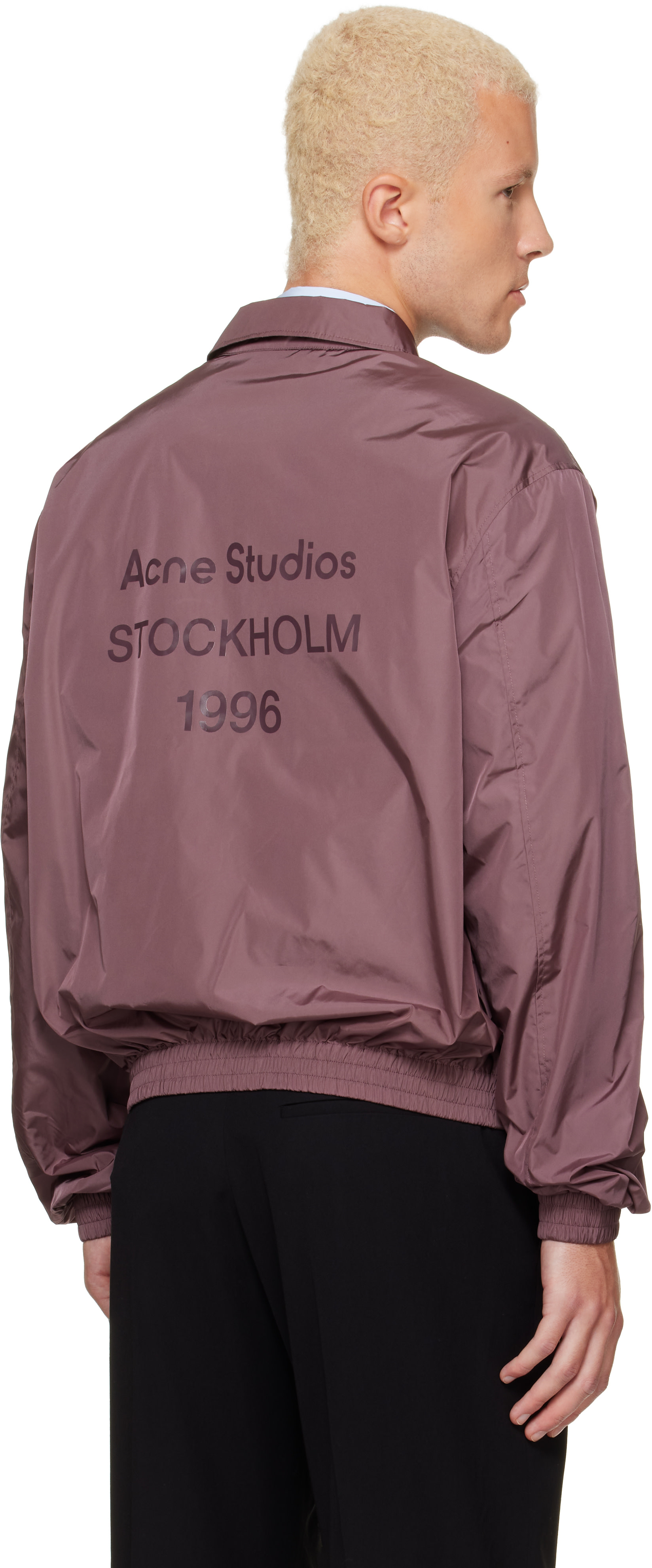 Acne Studios - Purple Lightweight Nylon Jacket
