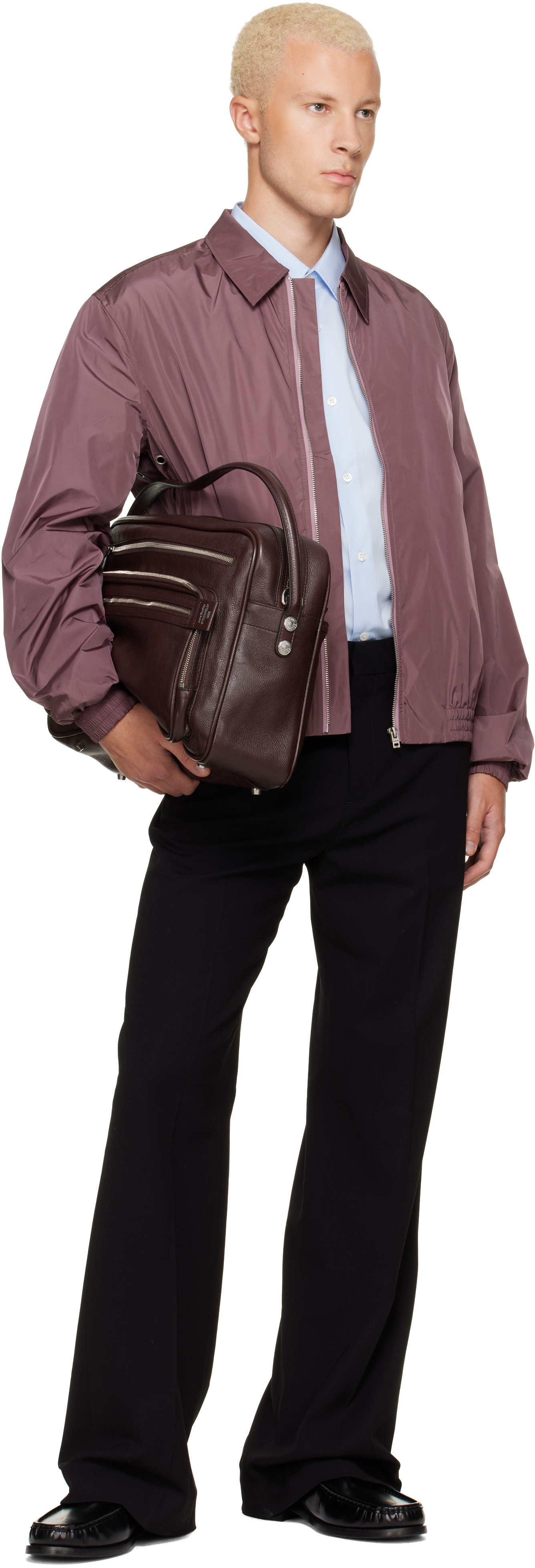 Acne Studios - Purple Lightweight Nylon Jacket