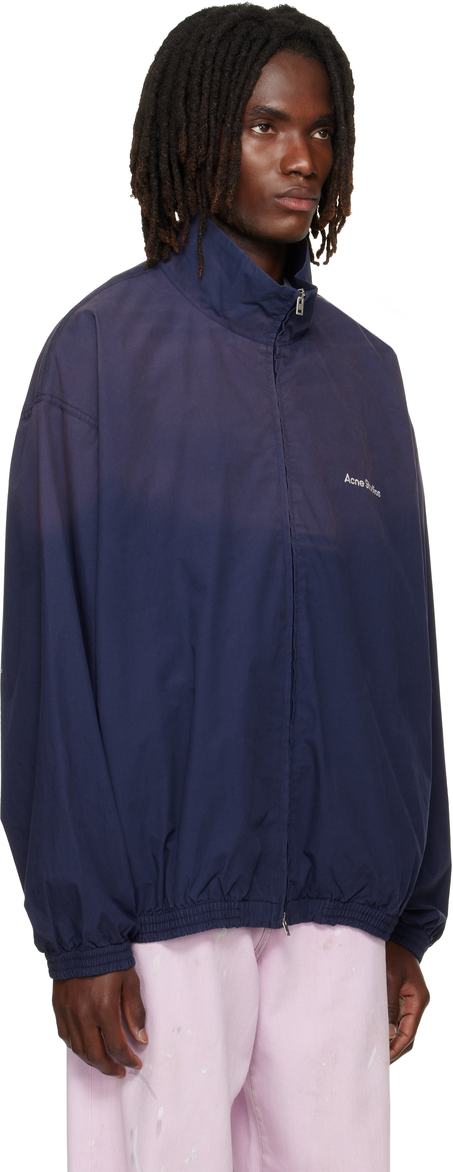 Acne Studios - Navy Washed Logo Jacket