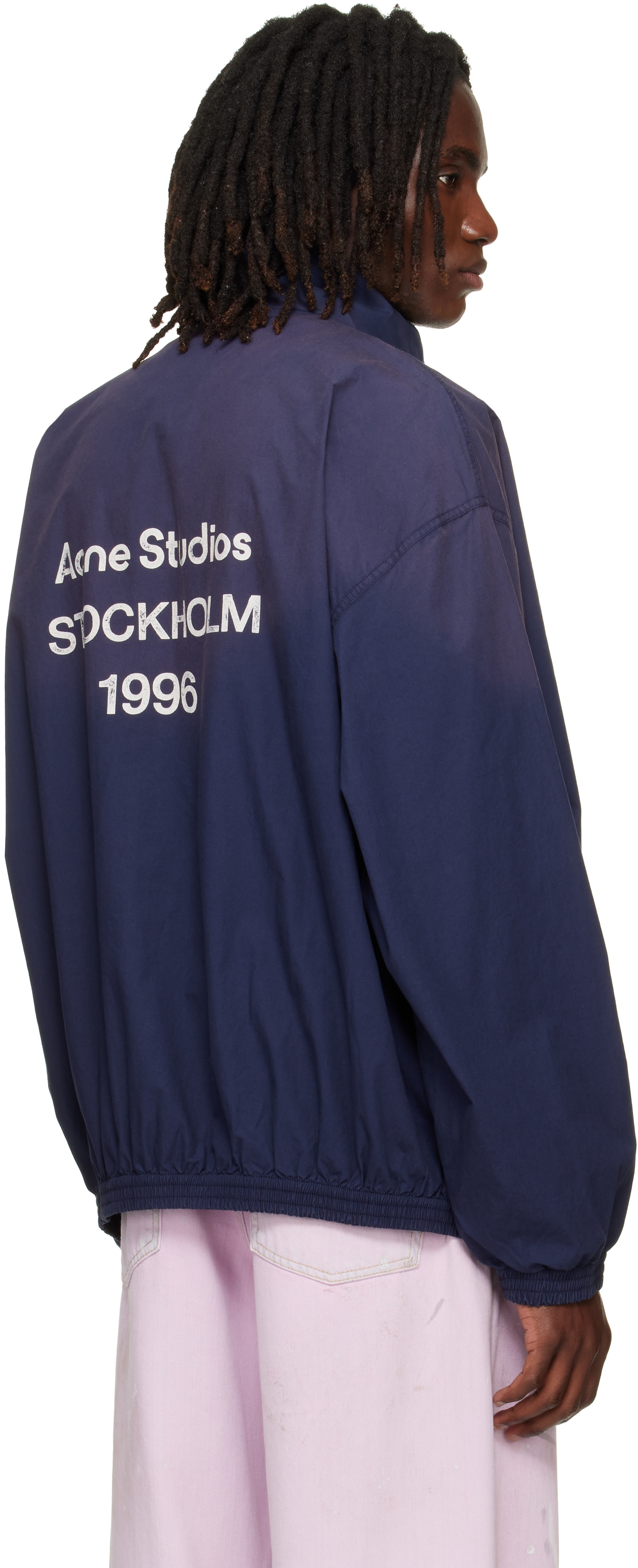 Acne Studios - Navy Washed Logo Jacket