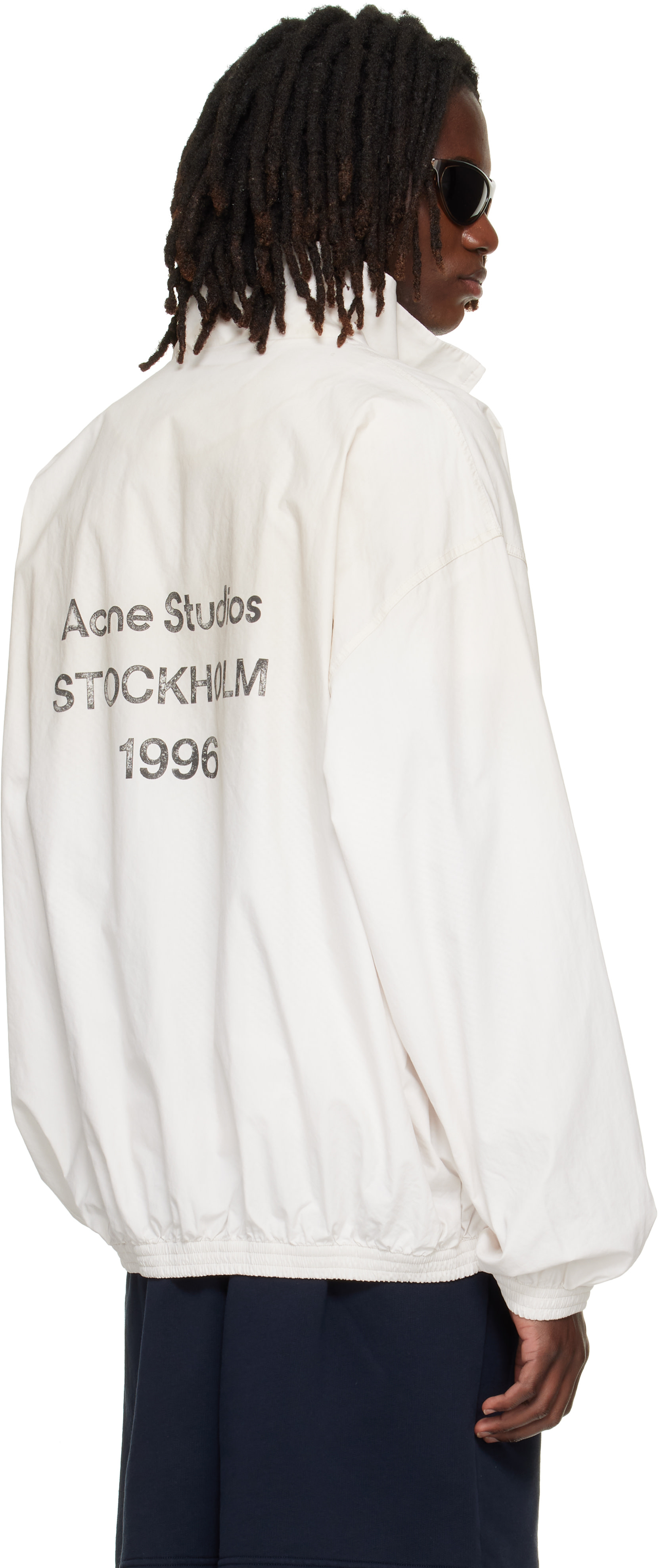 Acne Studios - Off-White Washed Logo Jacket