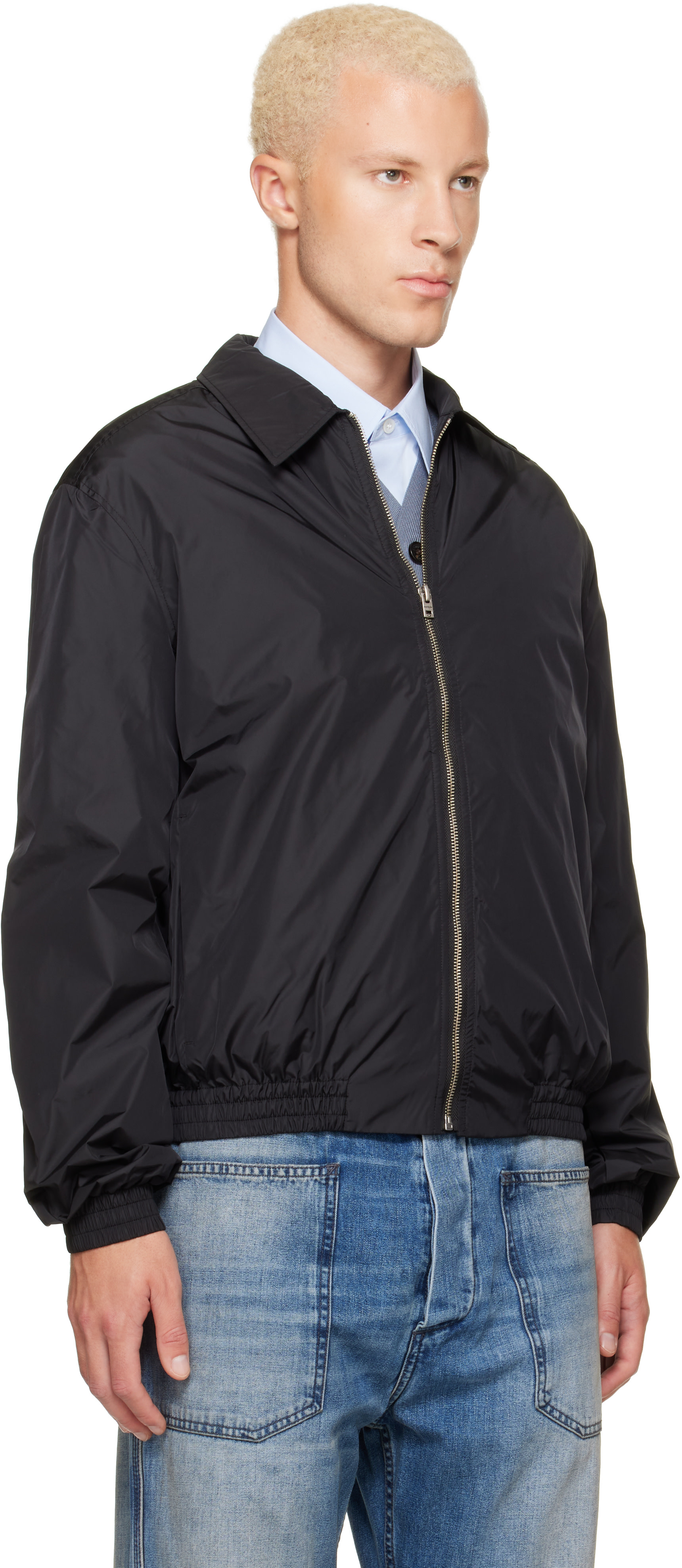 Acne Studios - Black Lightweight Nylon Jacket