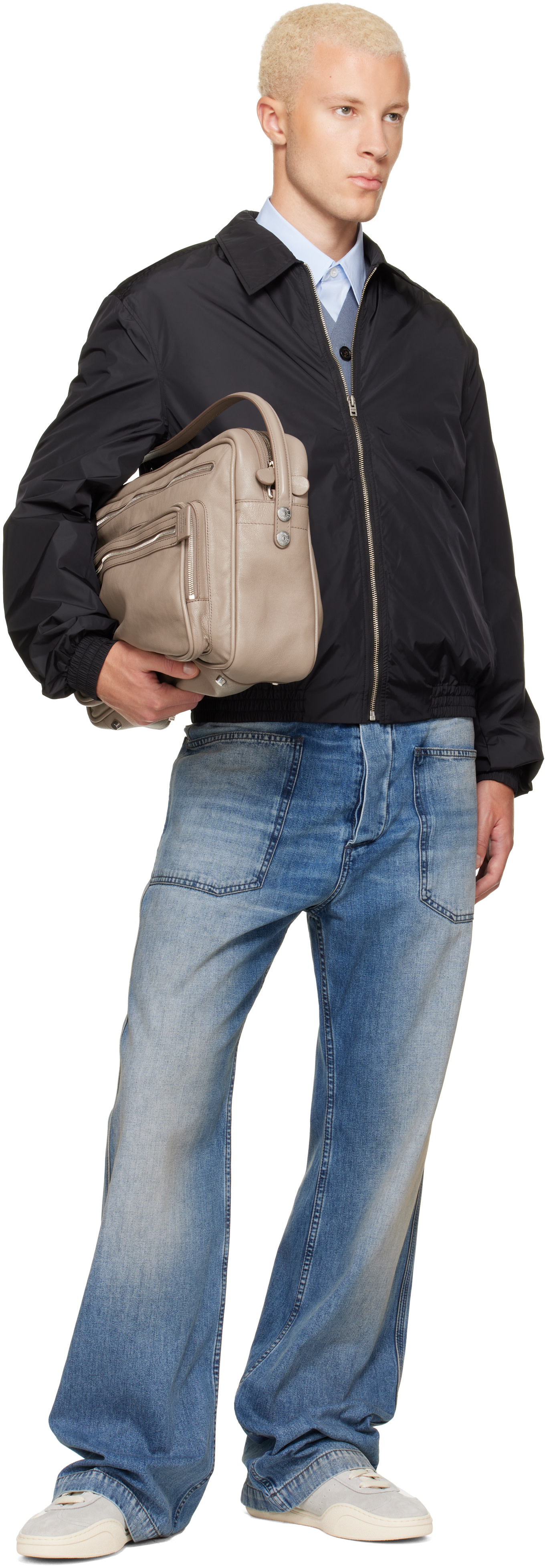 Acne Studios - Black Lightweight Nylon Jacket