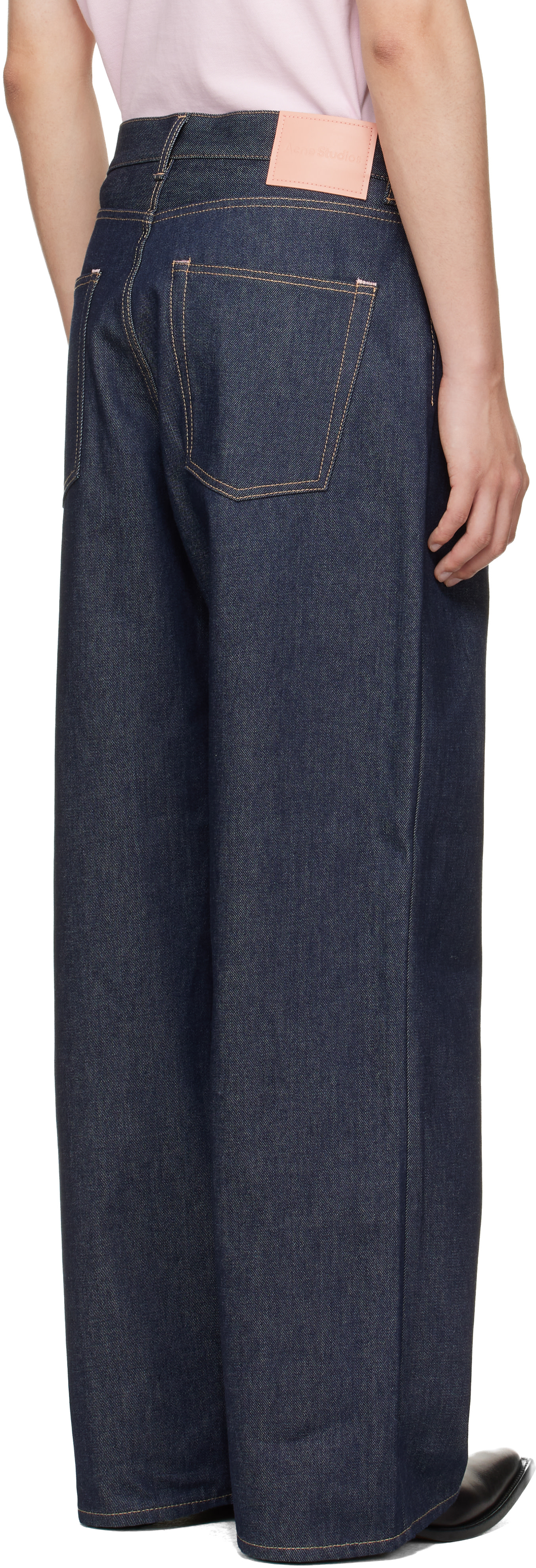 Acne Studios - 인디고 블루 1981 루즈 핏 데님 진