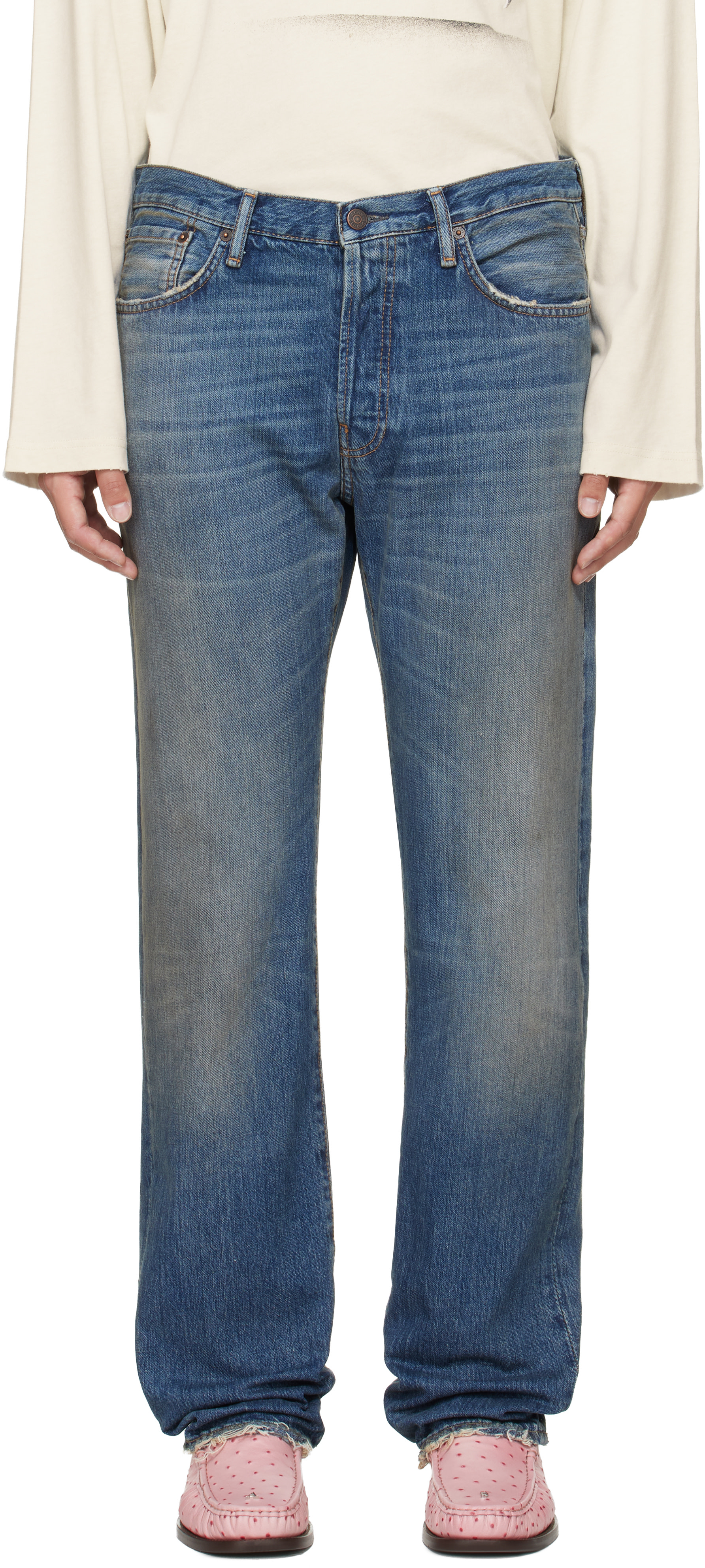 Acne Studios - Jean 1996M Bingo bleu