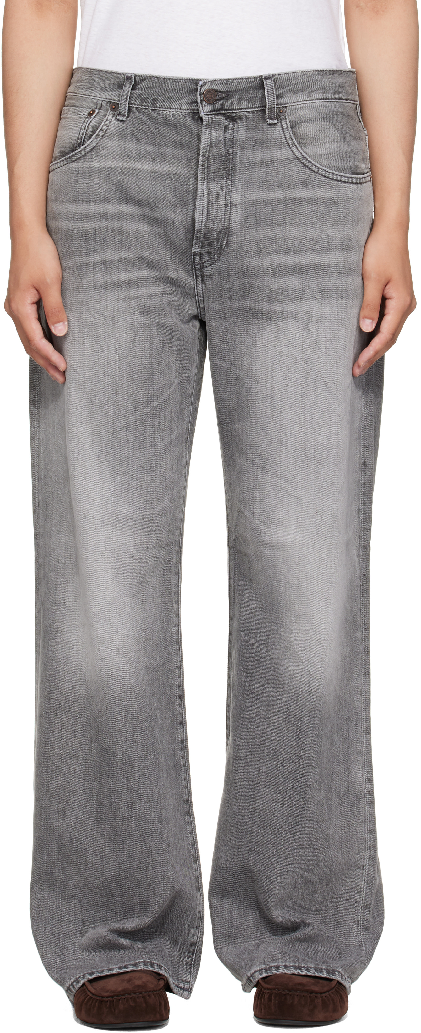 Acne Studios - Gray 2021 Regular Fit Jeans