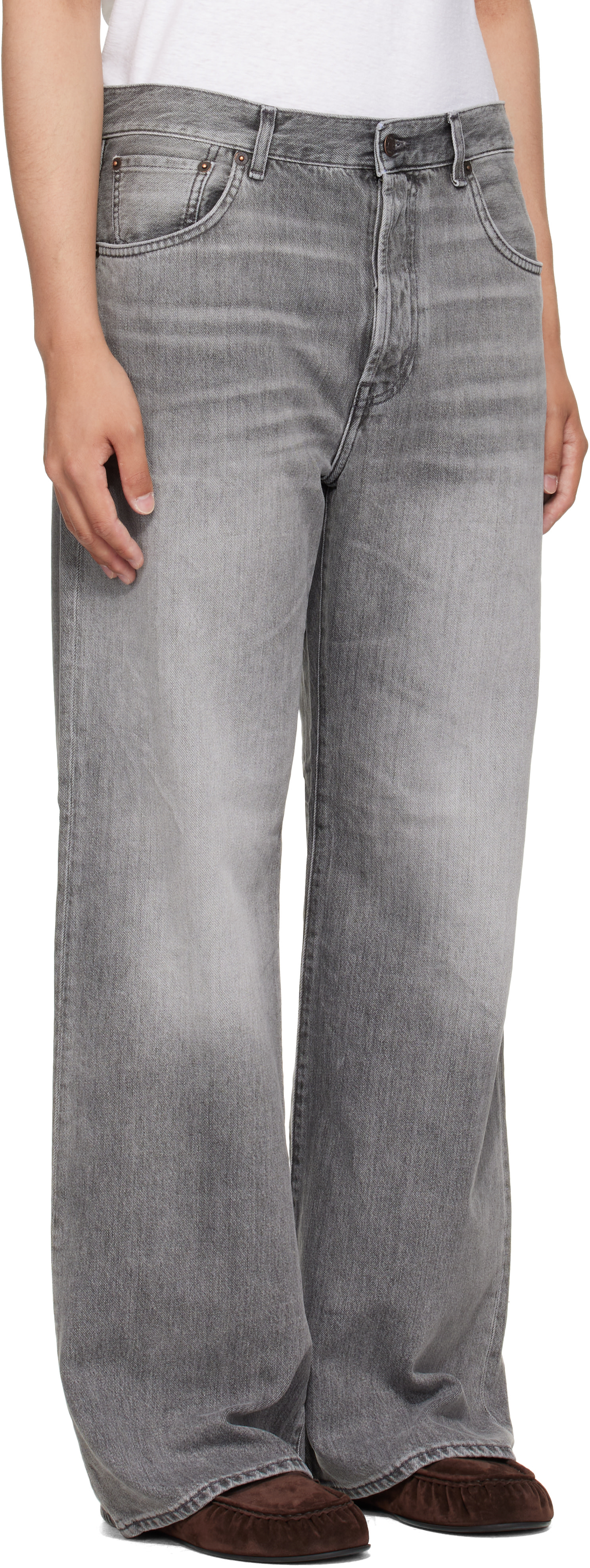 Acne Studios - Gray 2021 Regular Fit Jeans