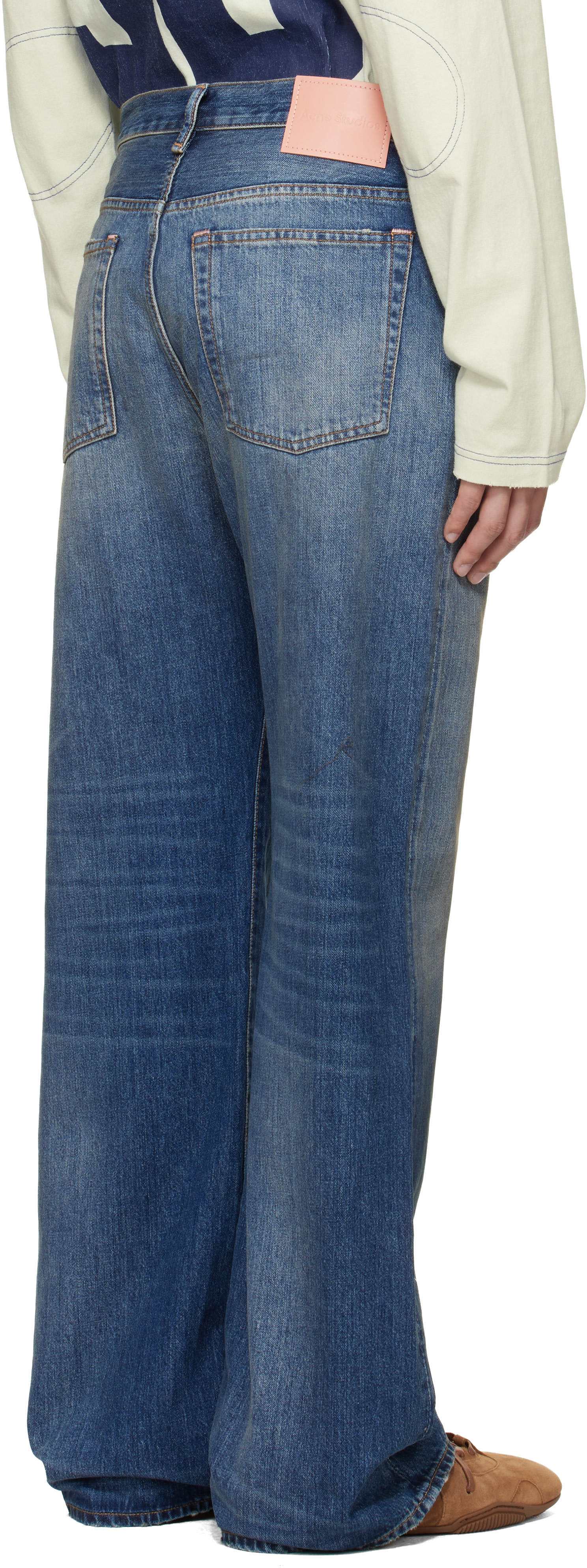 Acne Studios - Jean 2021M Bingo bleu