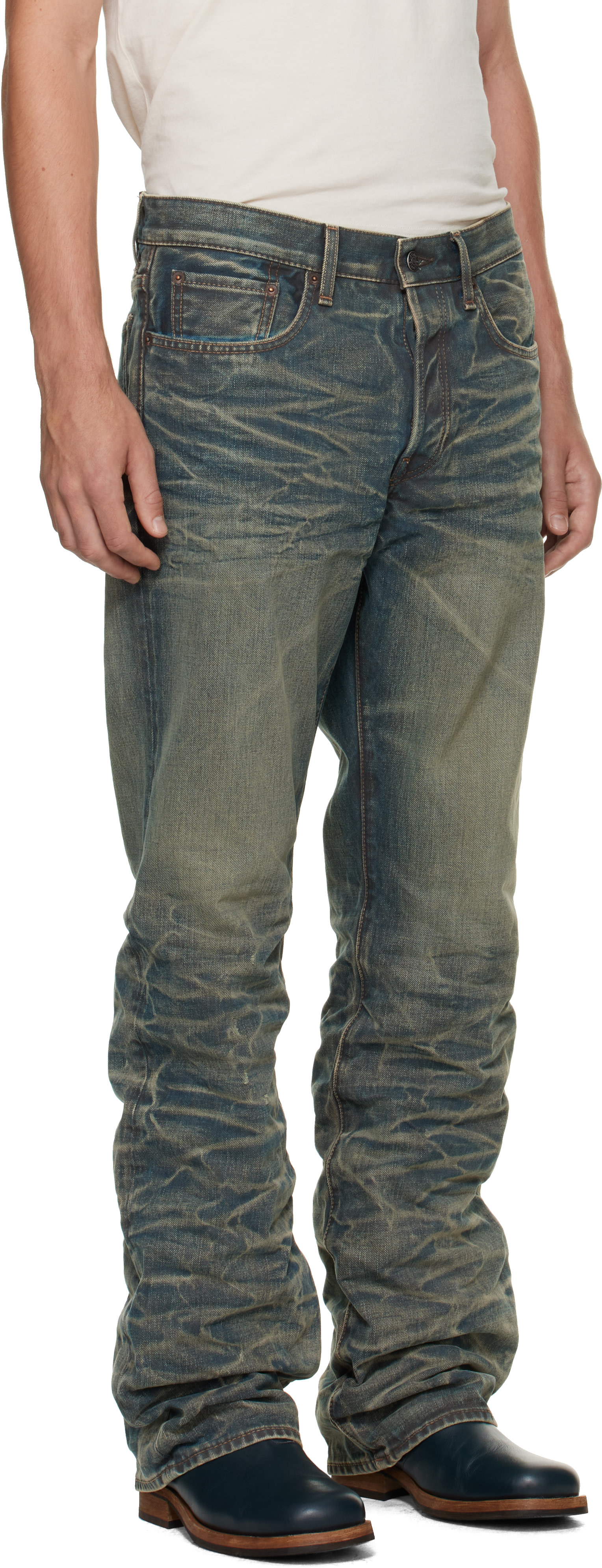 Acne Studios - Blue Regular Fit 2010 Jeans