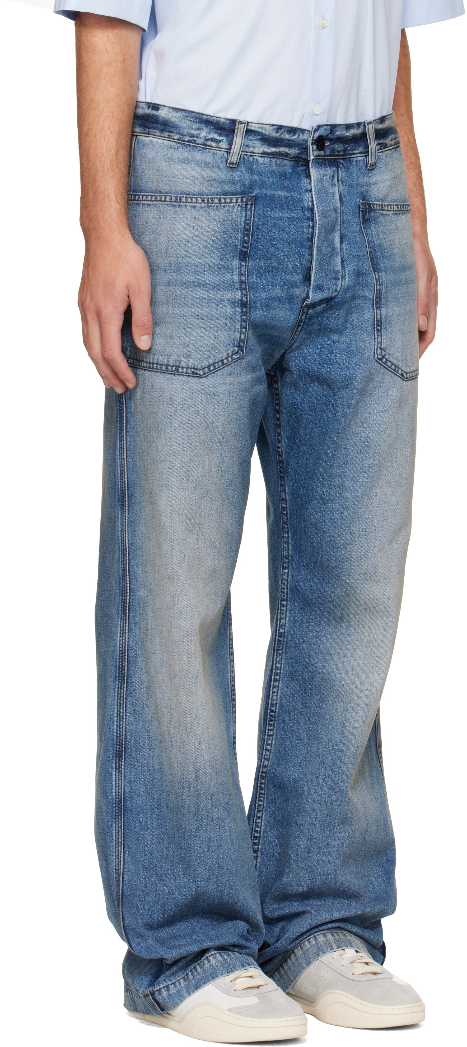 Acne Studios - Jean bleu à coupe classique