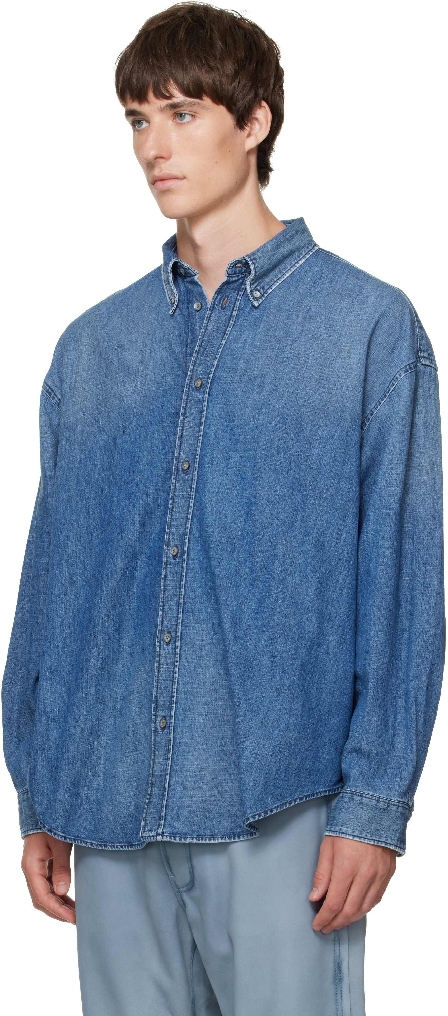 Acne Studios - Blue Denim Button-Up Shirt