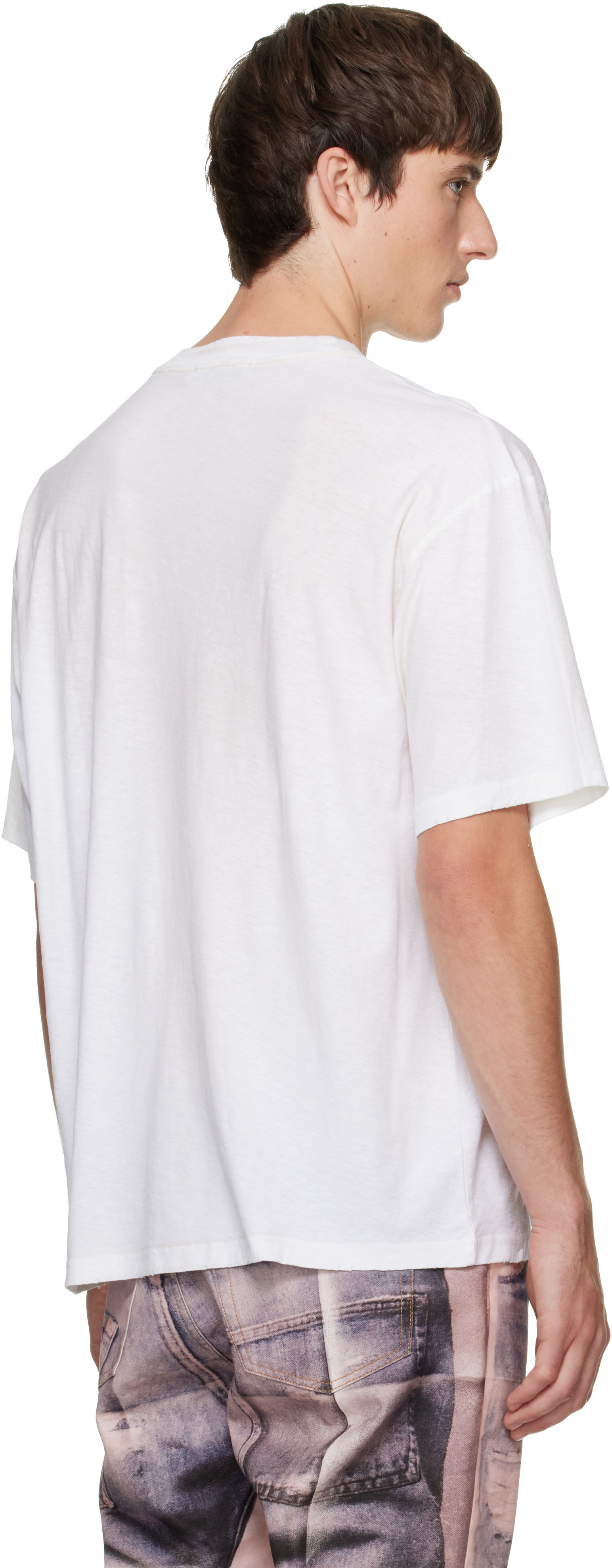 Acne Studios - Off-White Sprayed Logo T-shirt