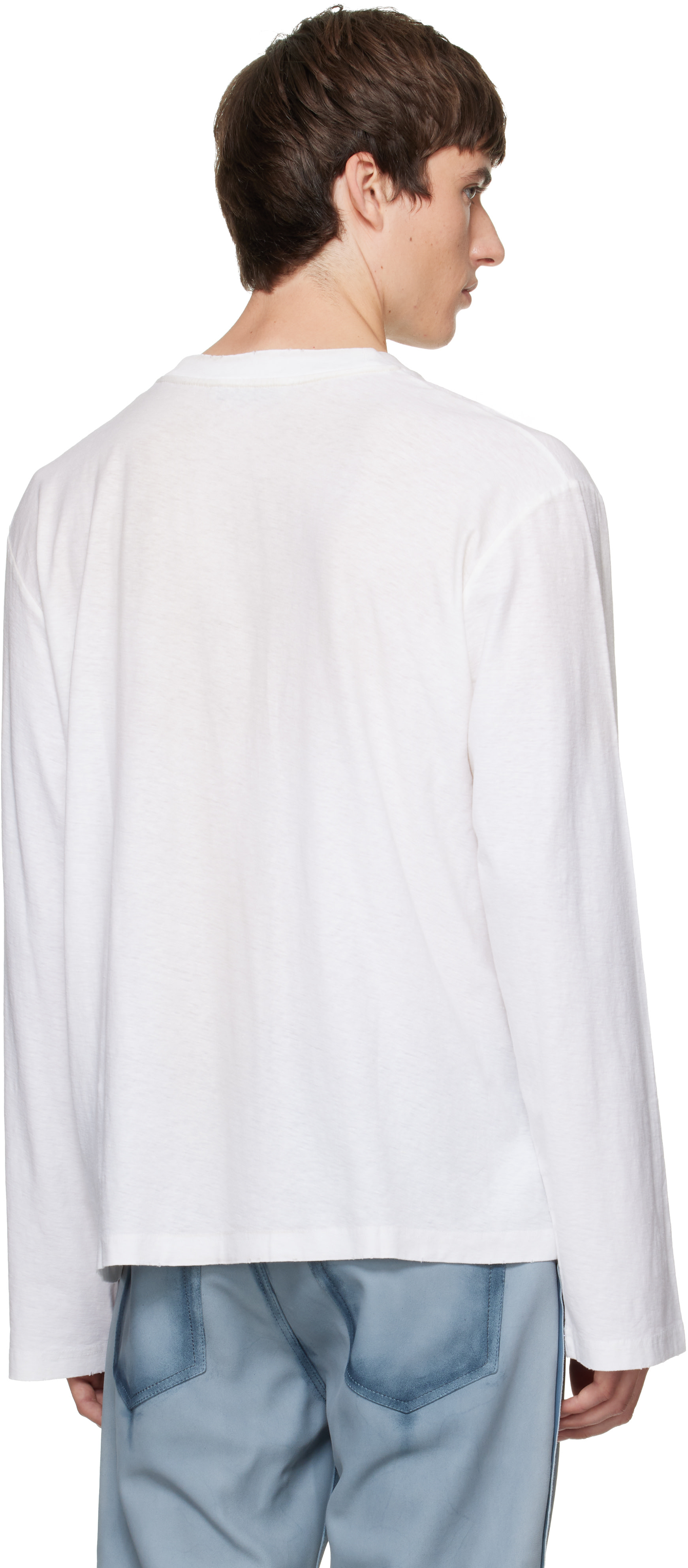Acne Studios - Off-White Sprayed '1996' Logo T-shirt