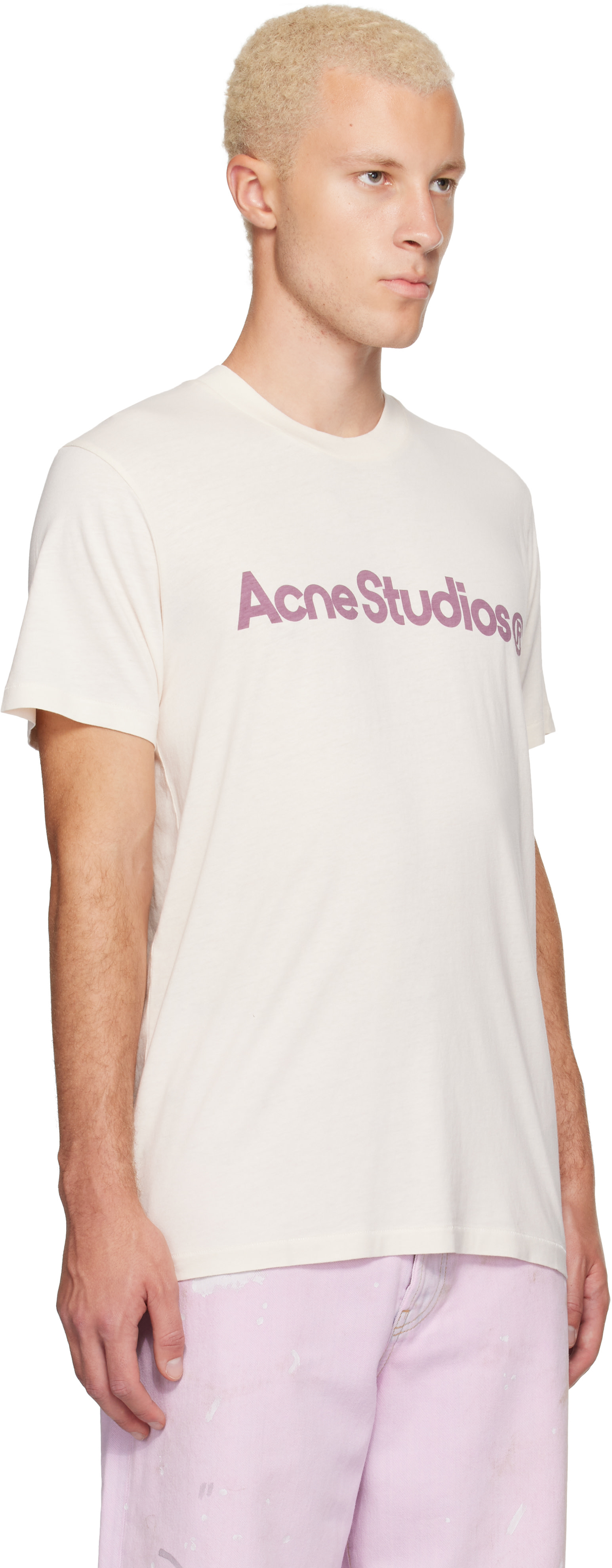Acne Studios - Off-White Graphic T-shirt