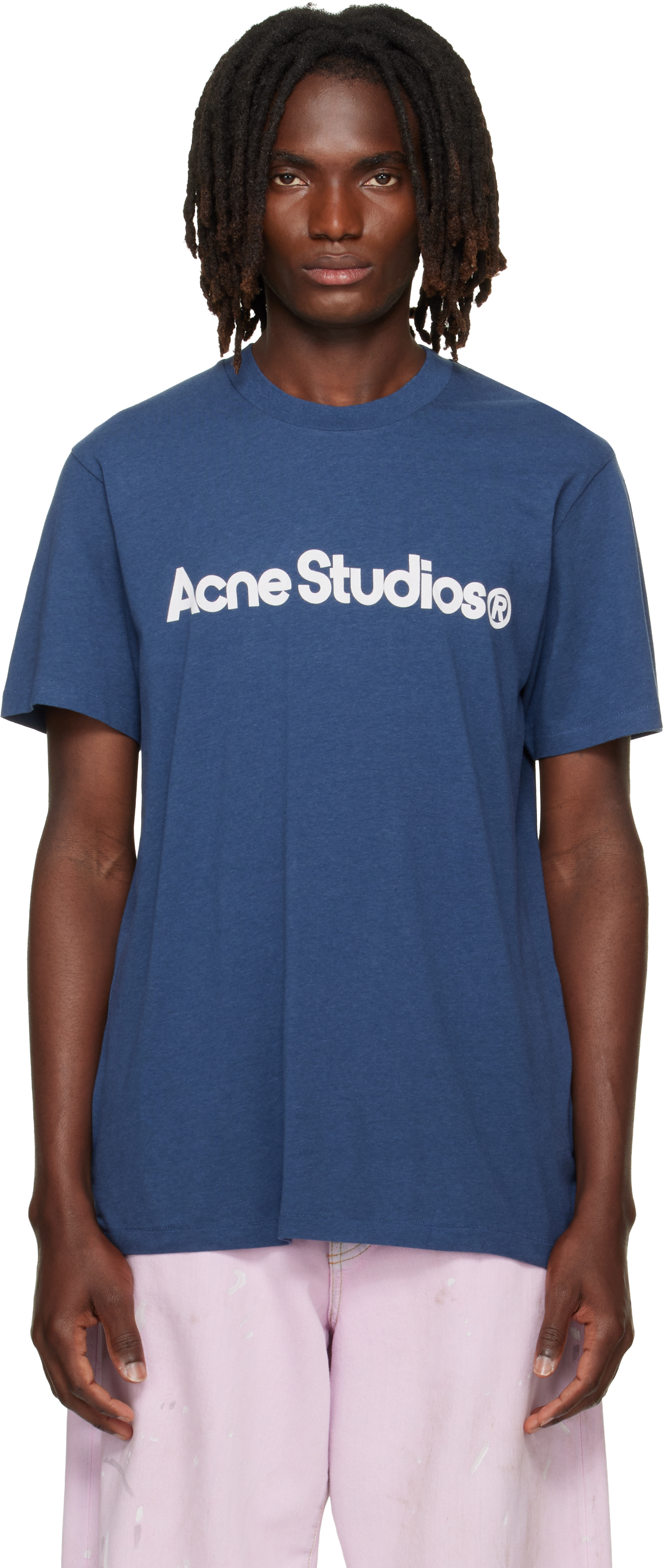 Acne Studios - Navy Graphic T-shirt