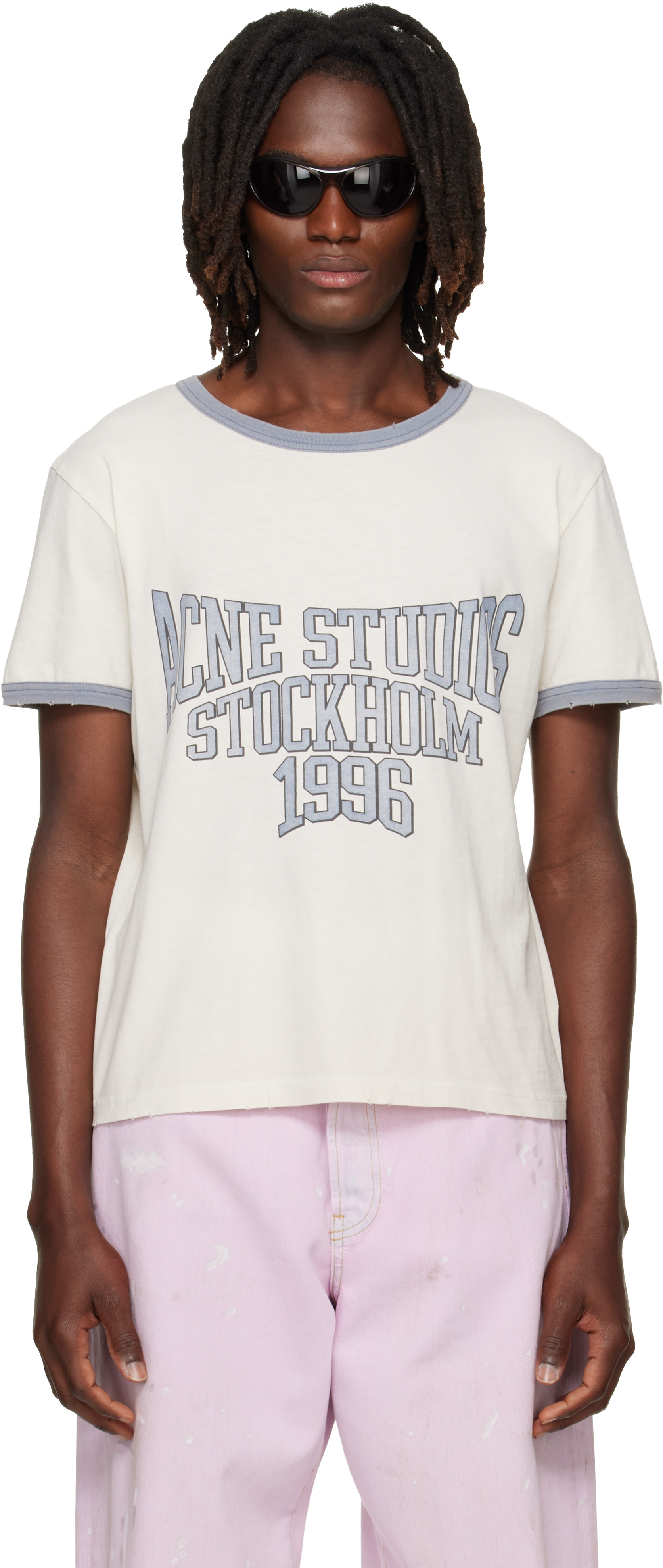 Acne Studios - Off-White Graphic T-shirt