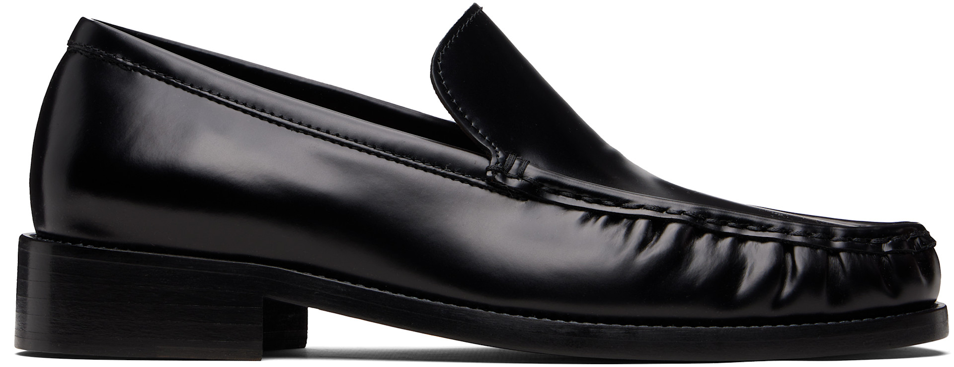 Acne Studios - Black Leather Loafers