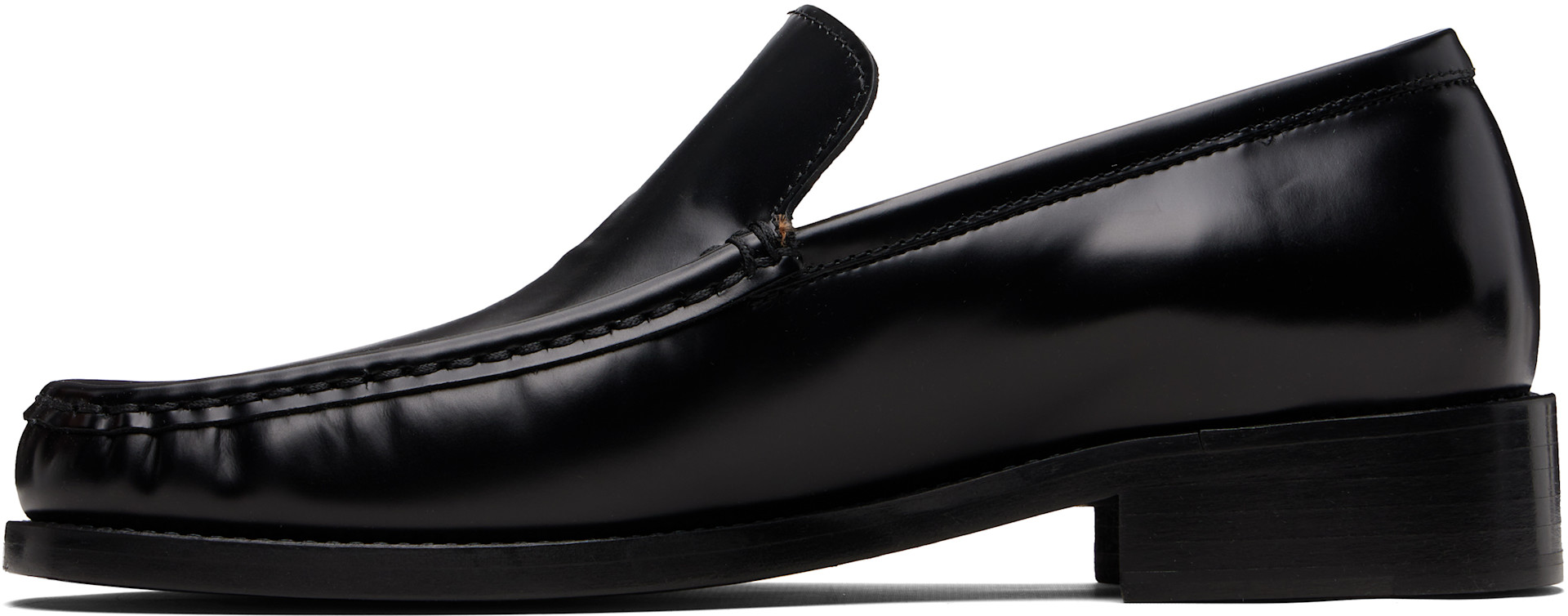 Acne Studios - Black Leather Loafers