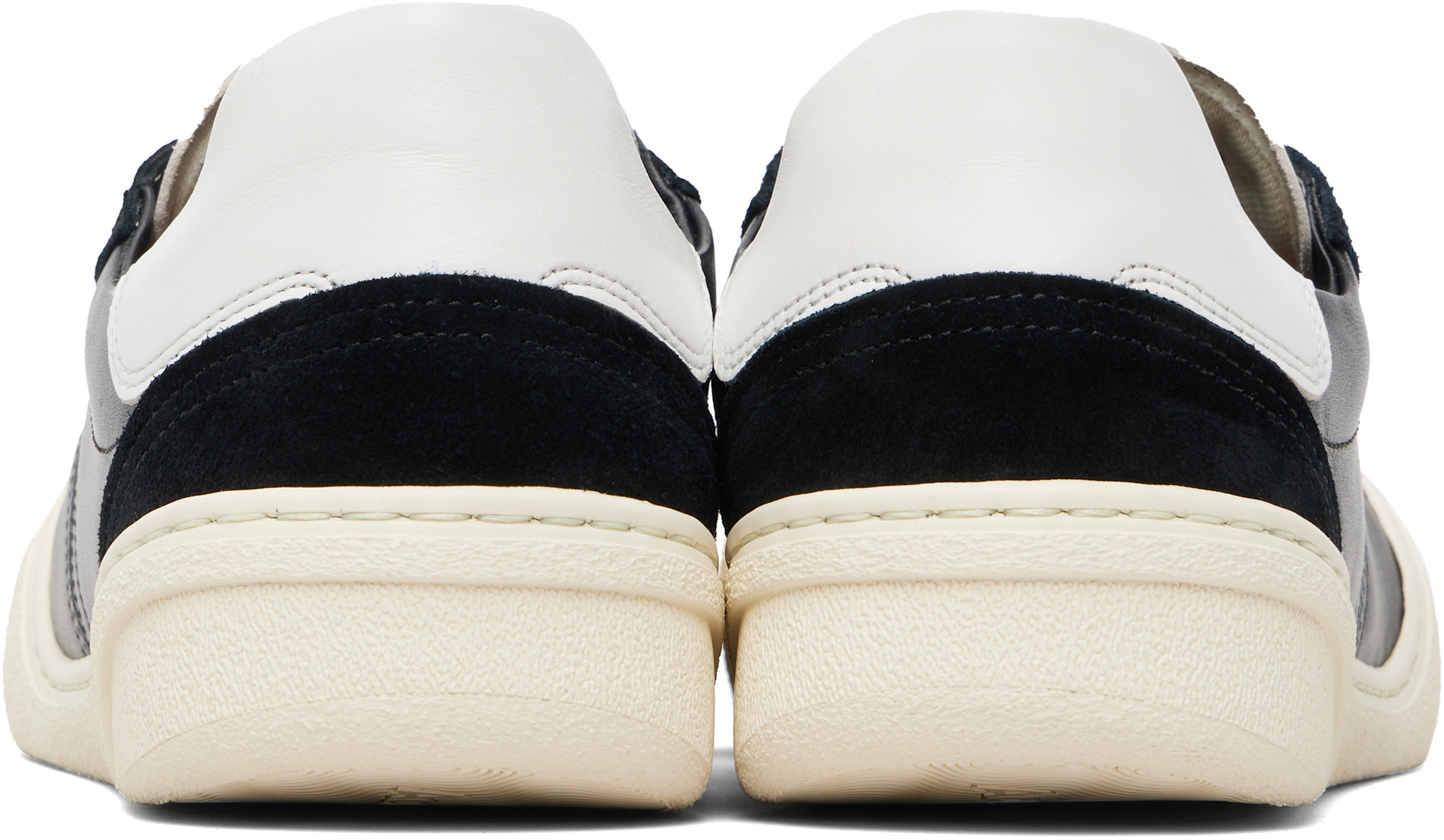 Acne Studios - Black & White Leather Sneakers