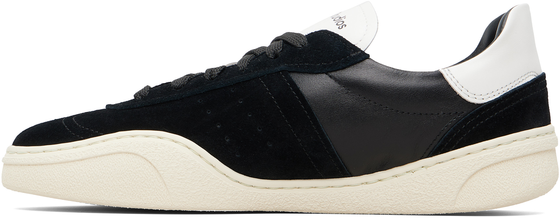 Acne Studios - Black & White Leather Sneakers