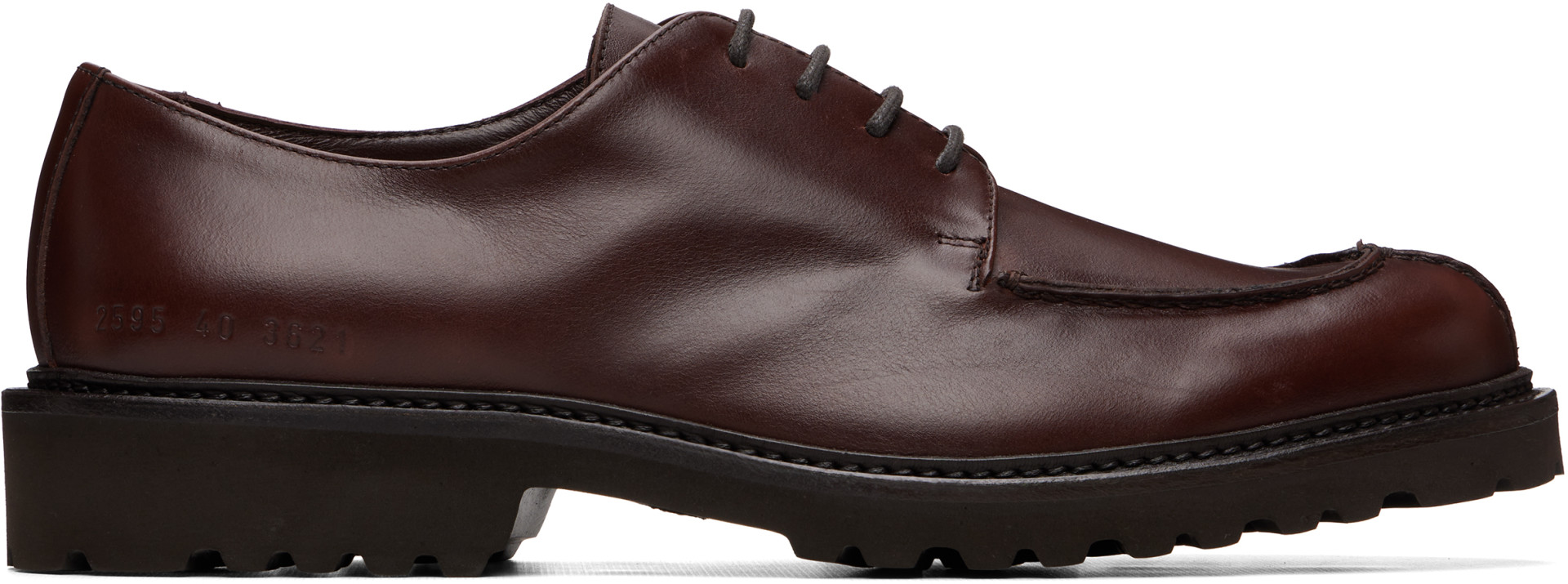 Common Projects - Brown Apron Derbys