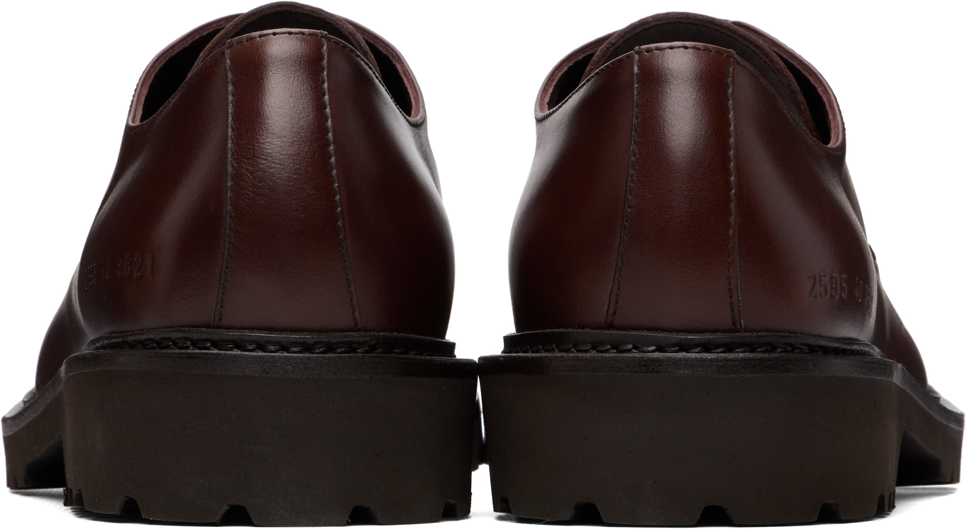 Common Projects - Derbys Apron bruns