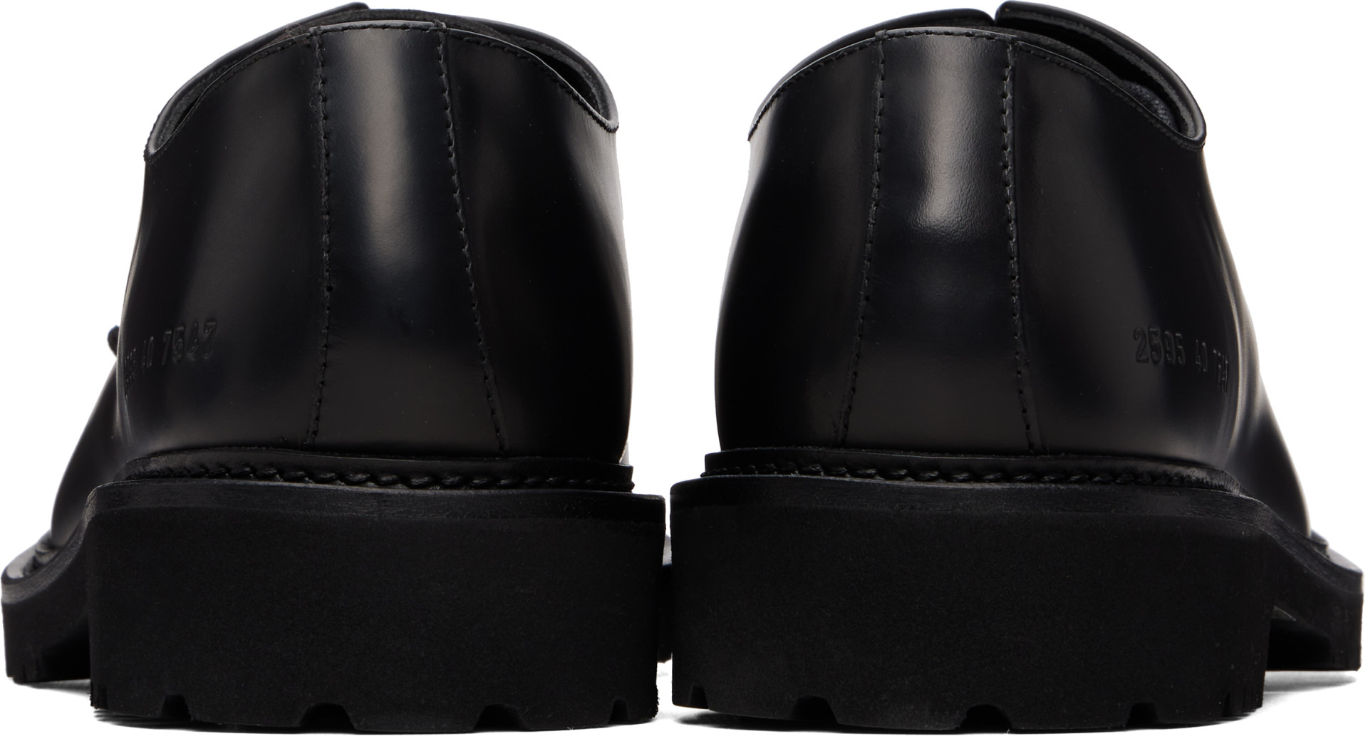 Common Projects - Derbys Apron noirs