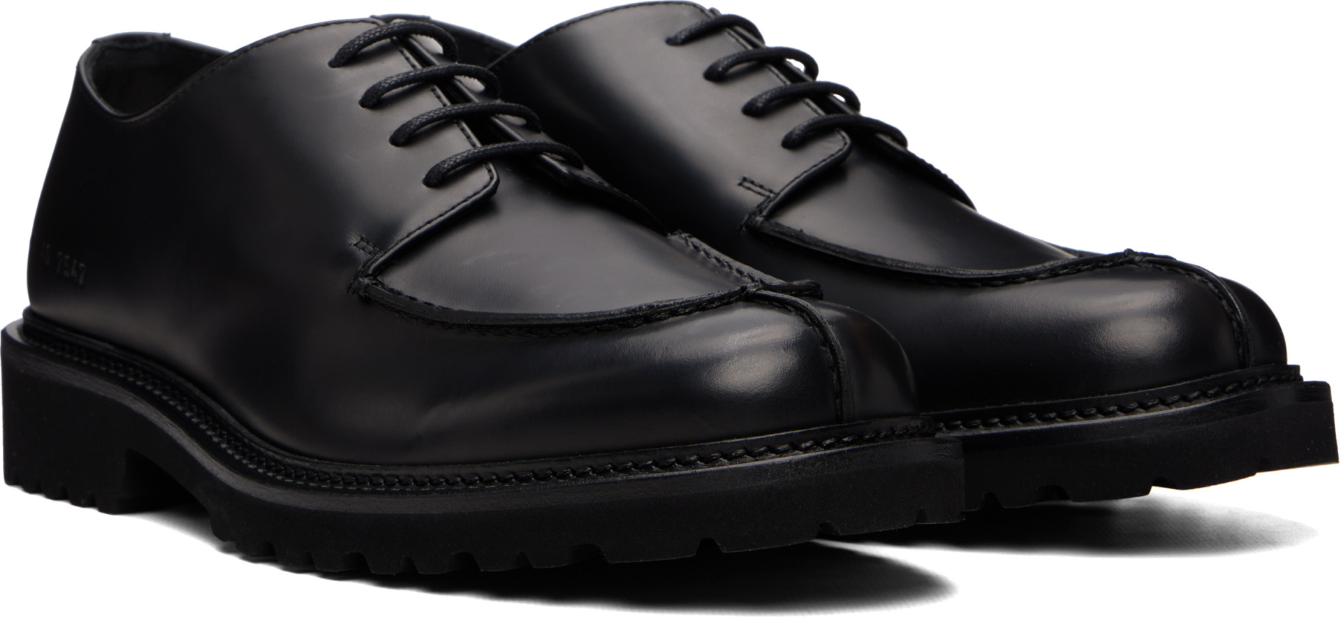 Common Projects - Black Apron Derbys