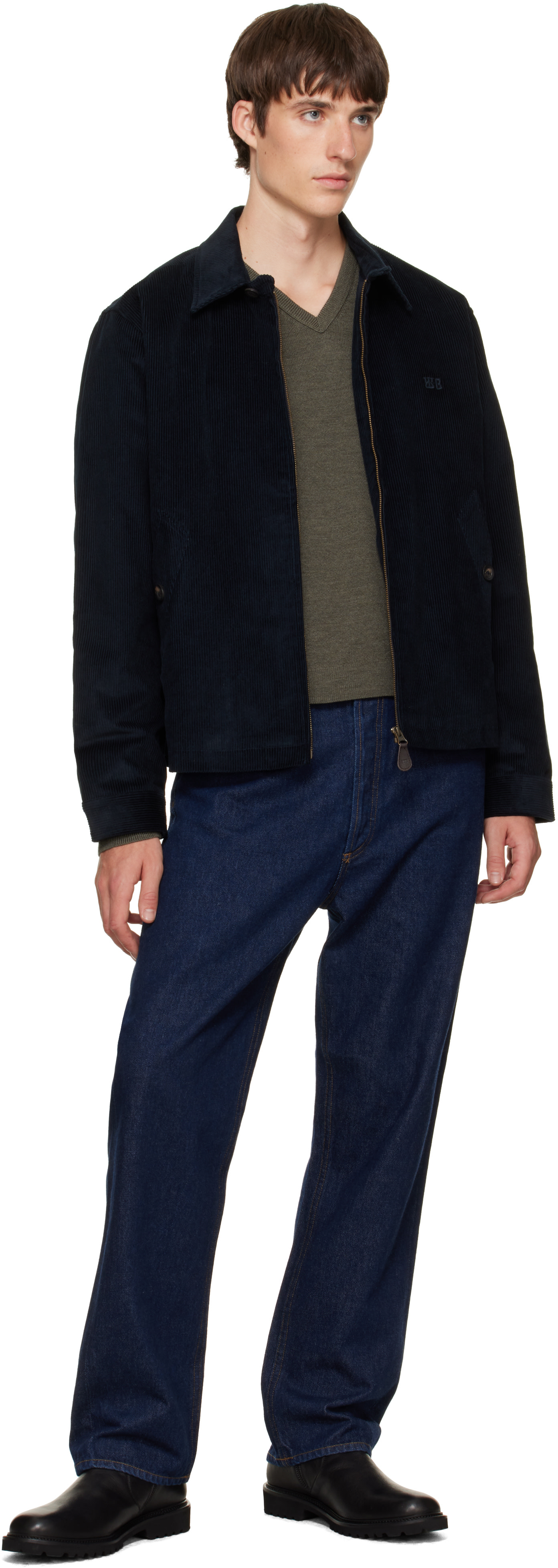Common Projects - 黑色 Leather Piuma Zipper 踝靴