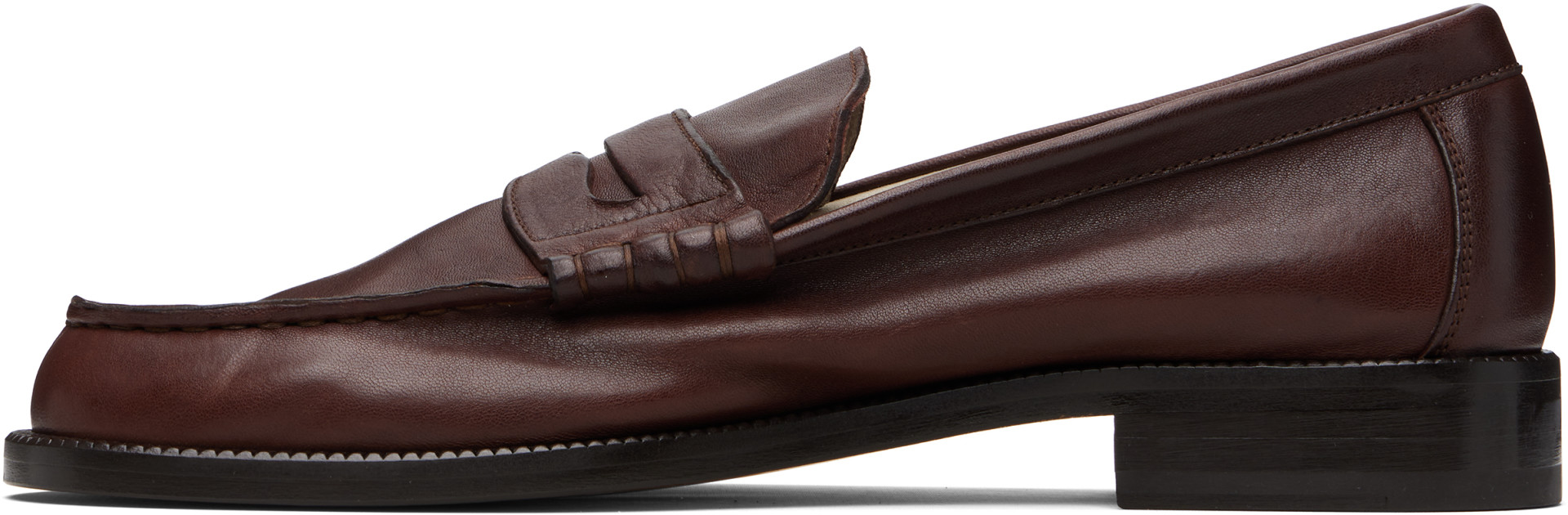 Common Projects - Brown Leather Loafers