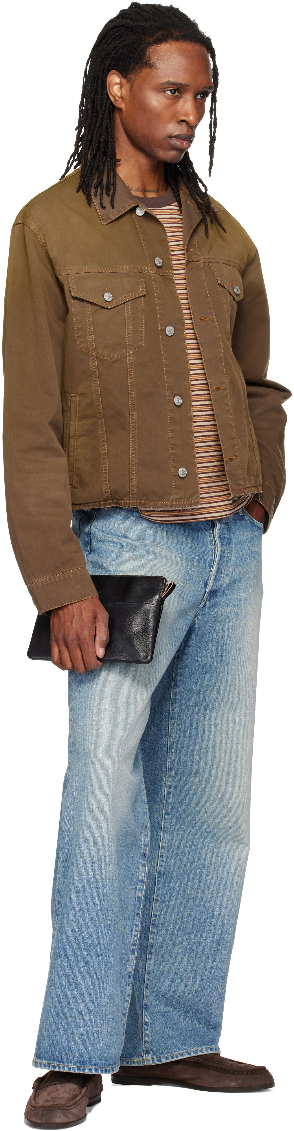 Common Projects - Flâneurs bruns en suède