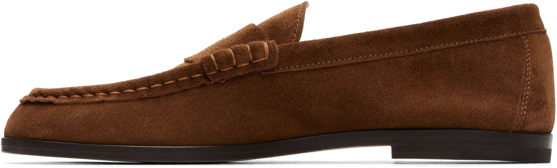 Common Projects - Brown Suede Loafers