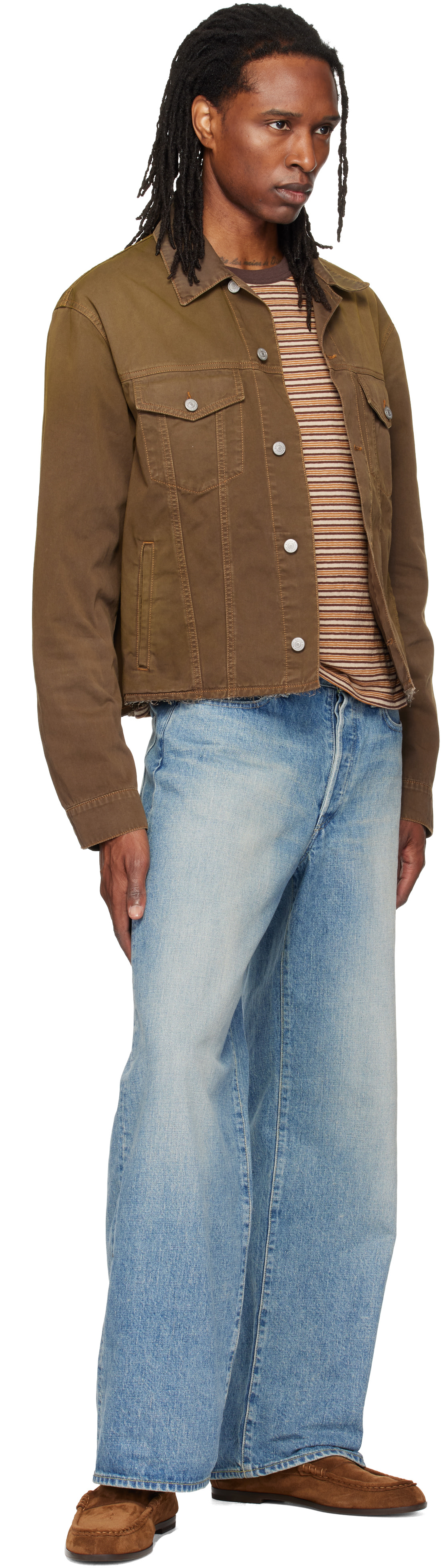 Common Projects - Flâneurs bruns en suède