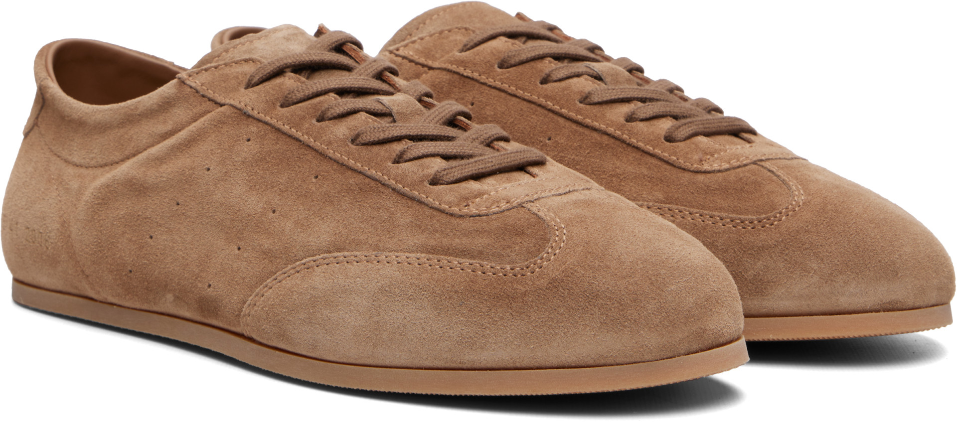 Common Projects - Taupe Suede Winter Driving Sneakers