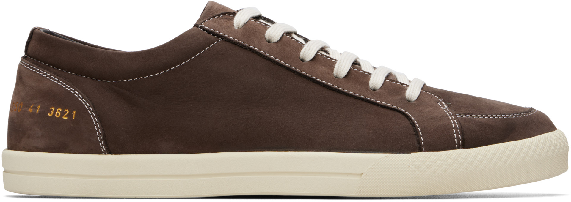 Common Projects - Baskets de planchiste Premium brunes