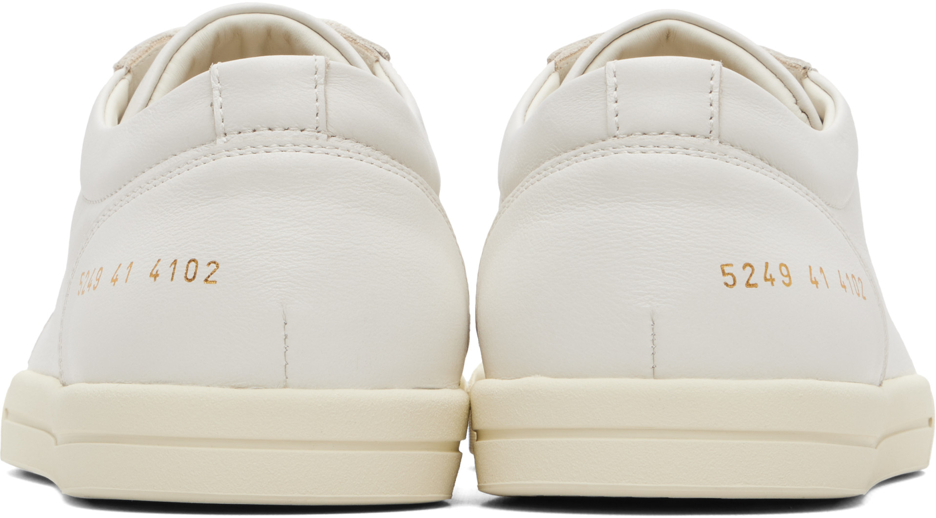 Common Projects - Off-White Premium Skate Sneakers