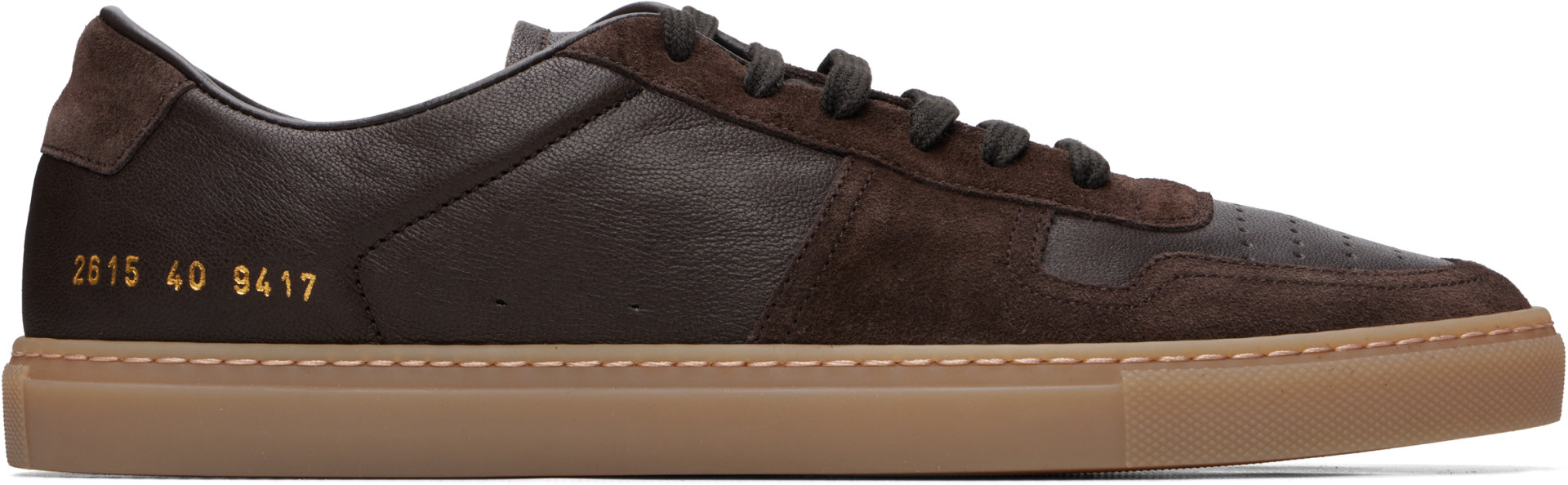 Common Projects - Brown BBALL Duo Sneakers