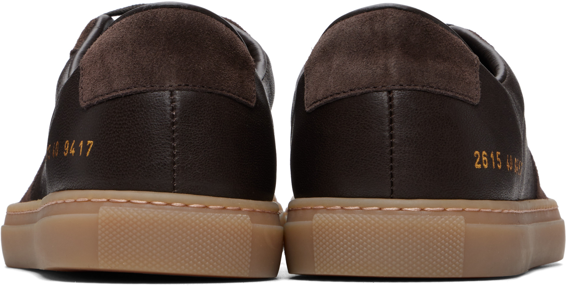Common Projects - Brown BBALL Duo Sneakers