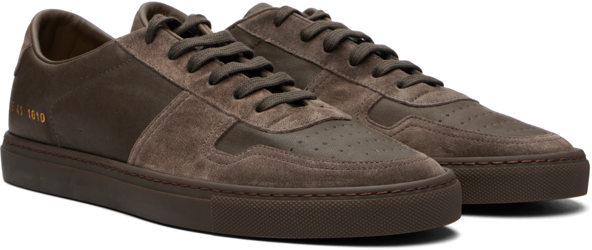 Common Projects - Khaki BBALL Duo Sneakers