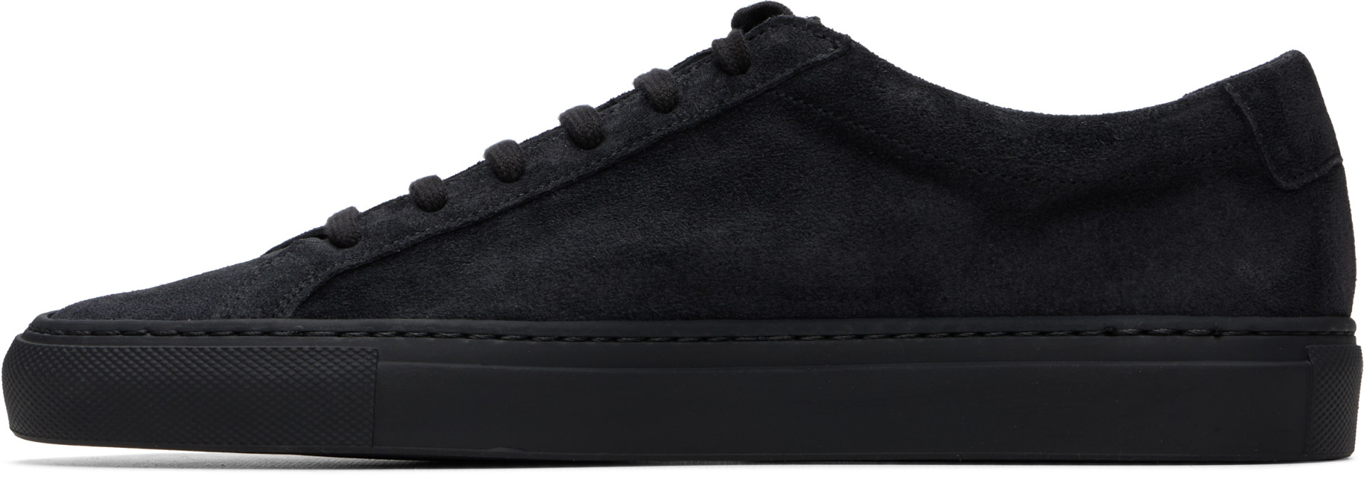 Common Projects - Black Achilles Premium Suede Sneakers