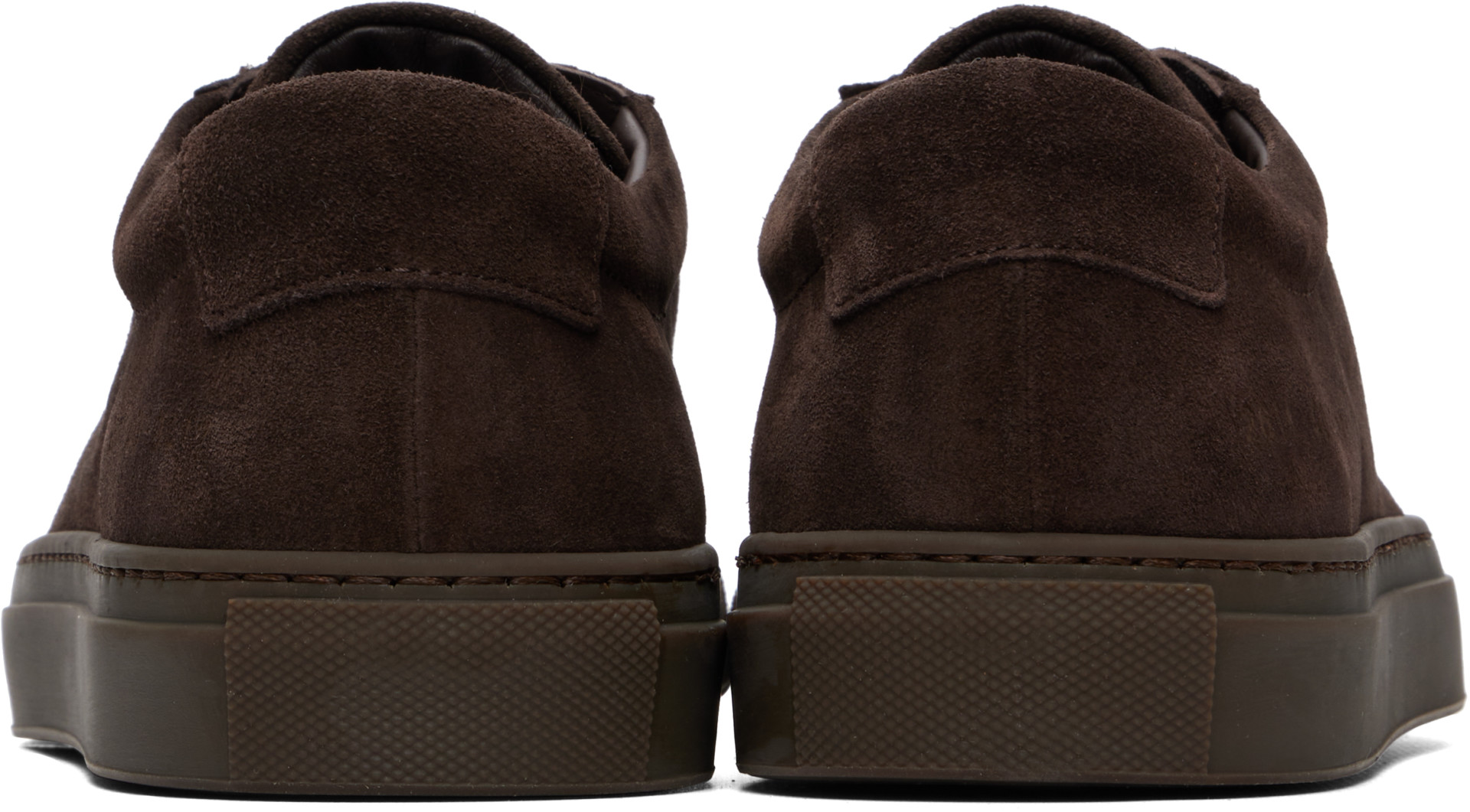Common Projects - Brown Achilles Premium Suede Sneakers