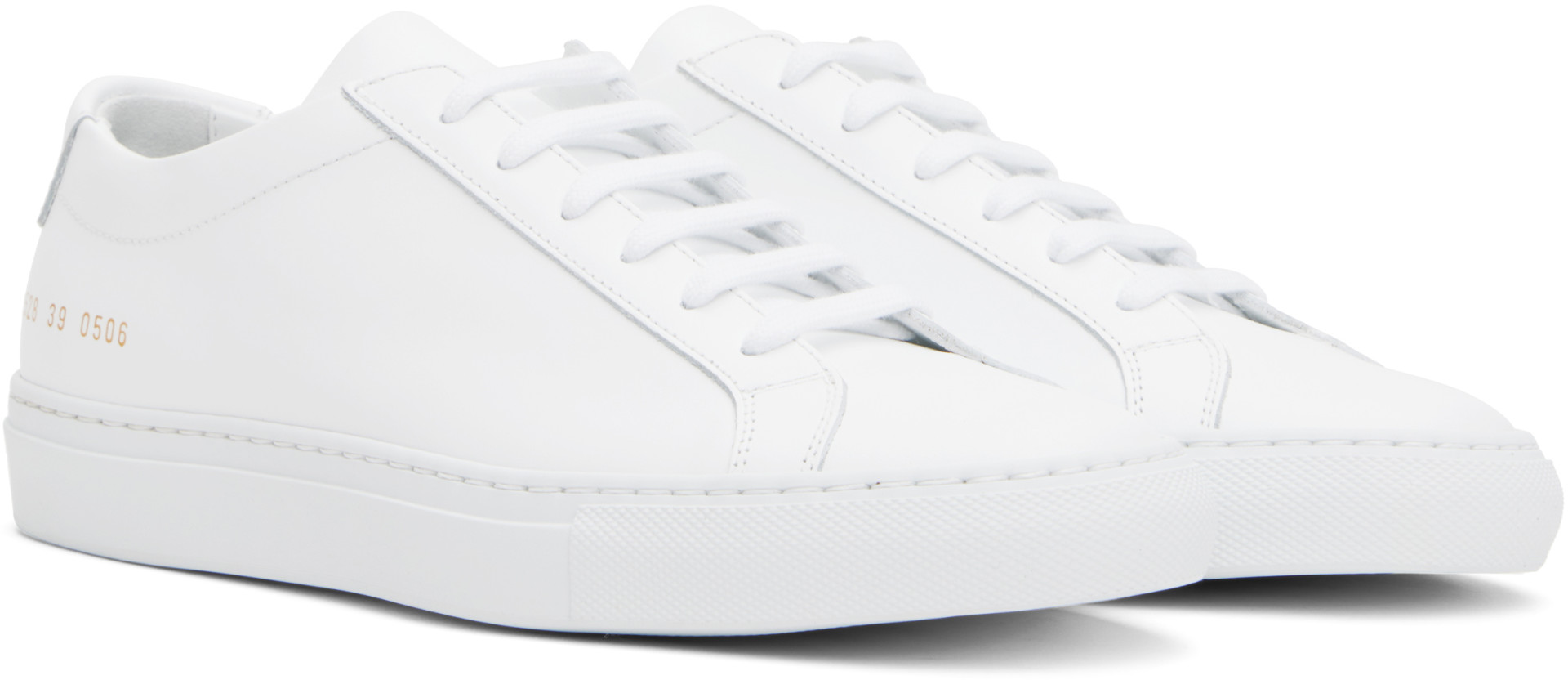 Common Projects - Baskets basses Achilles blanches
